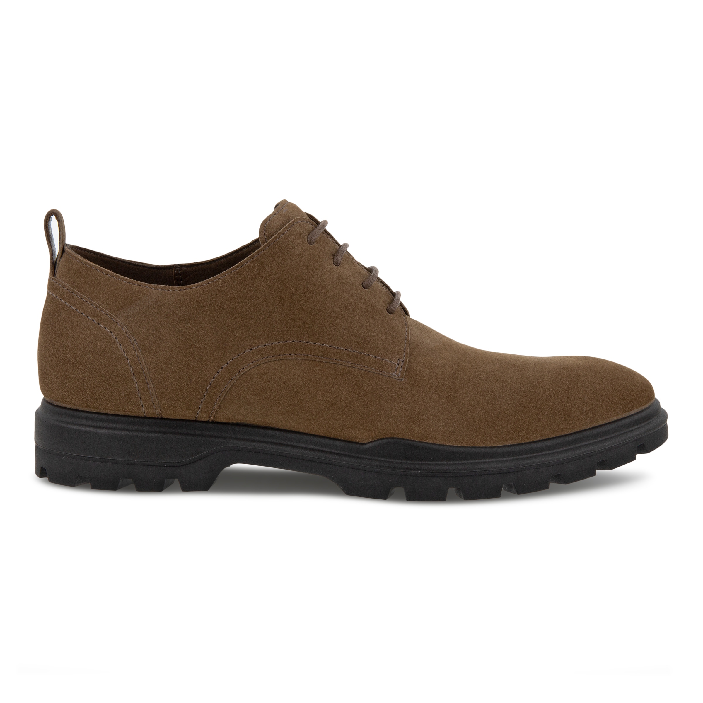 ECCO Citytray Avant Mens Derby Shoes - Brown - Outside