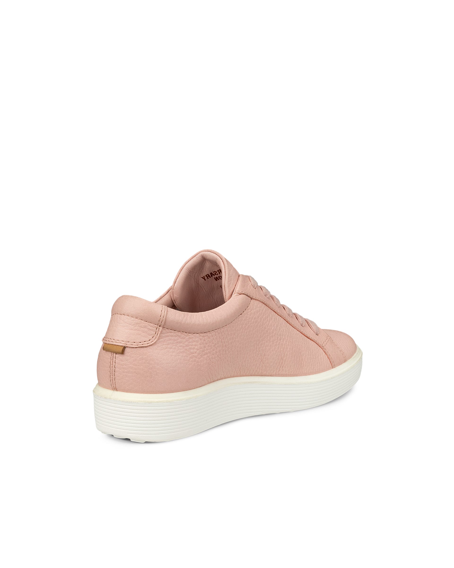 Women's ECCO® Soft 60 Leather Sneaker - Pink - Back