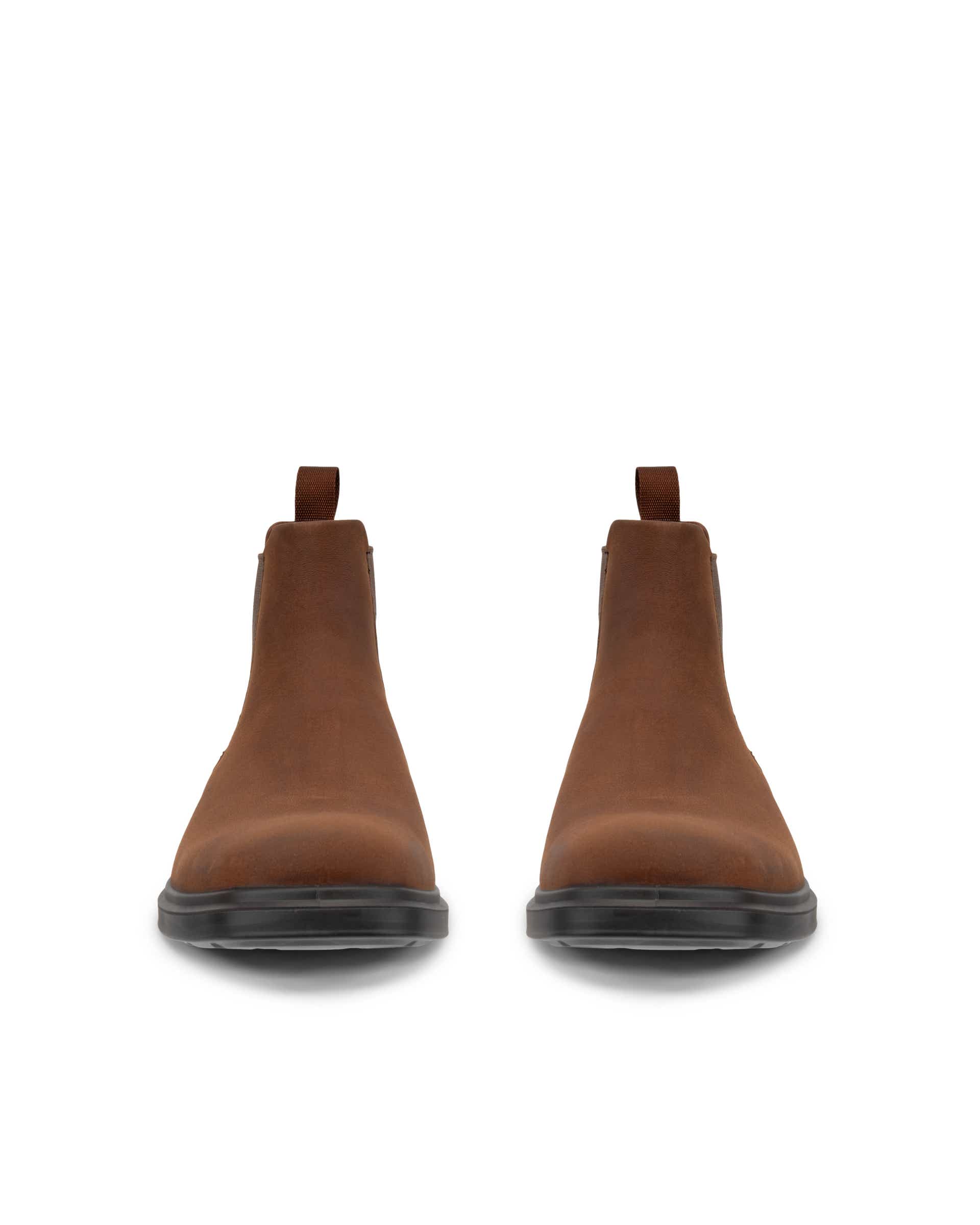 ECCO® Helsinki 2 Heren nubuck Chelsea boot - Bruin - Front pair