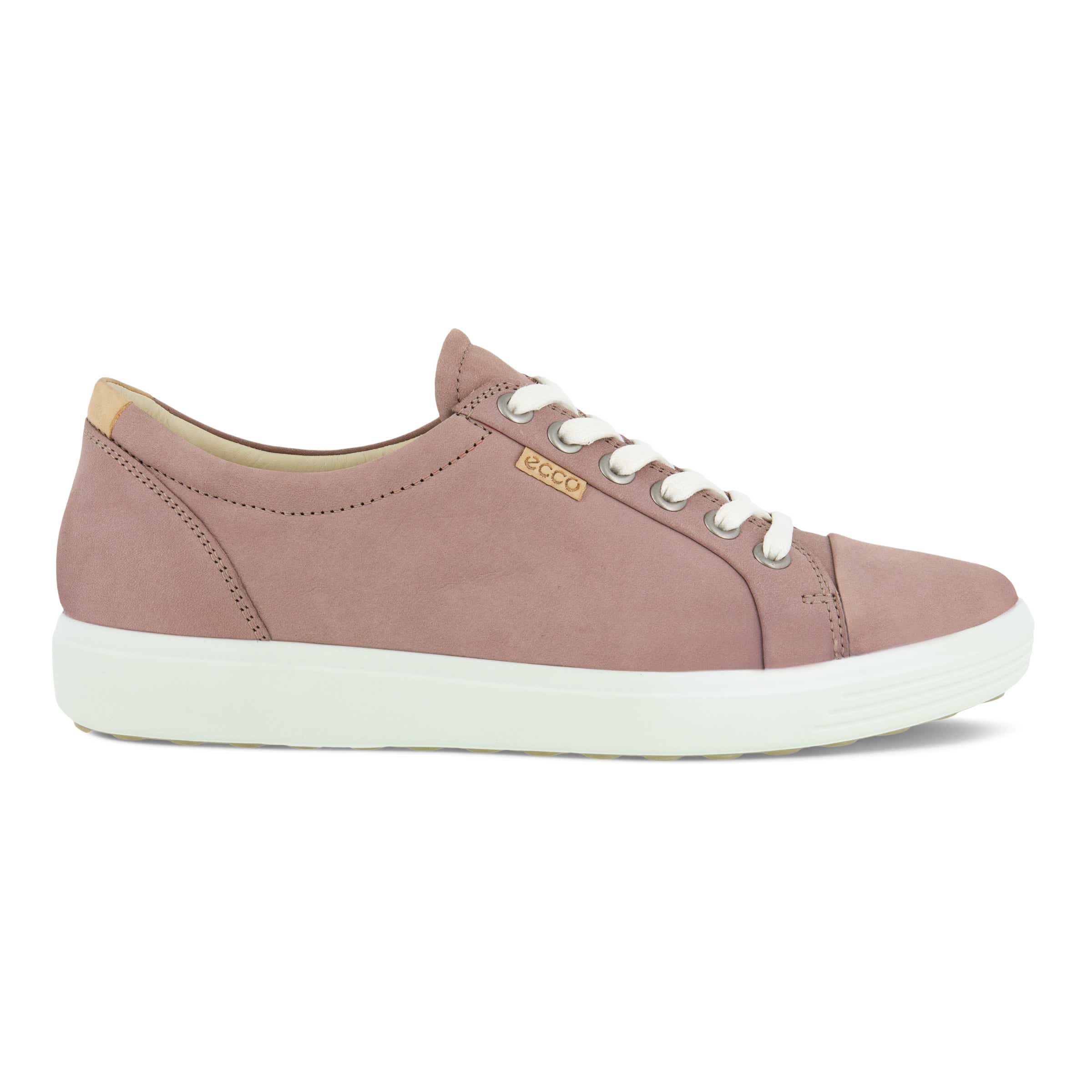 ECCO Women's Soft 7 Sneakers - Pink - Outside