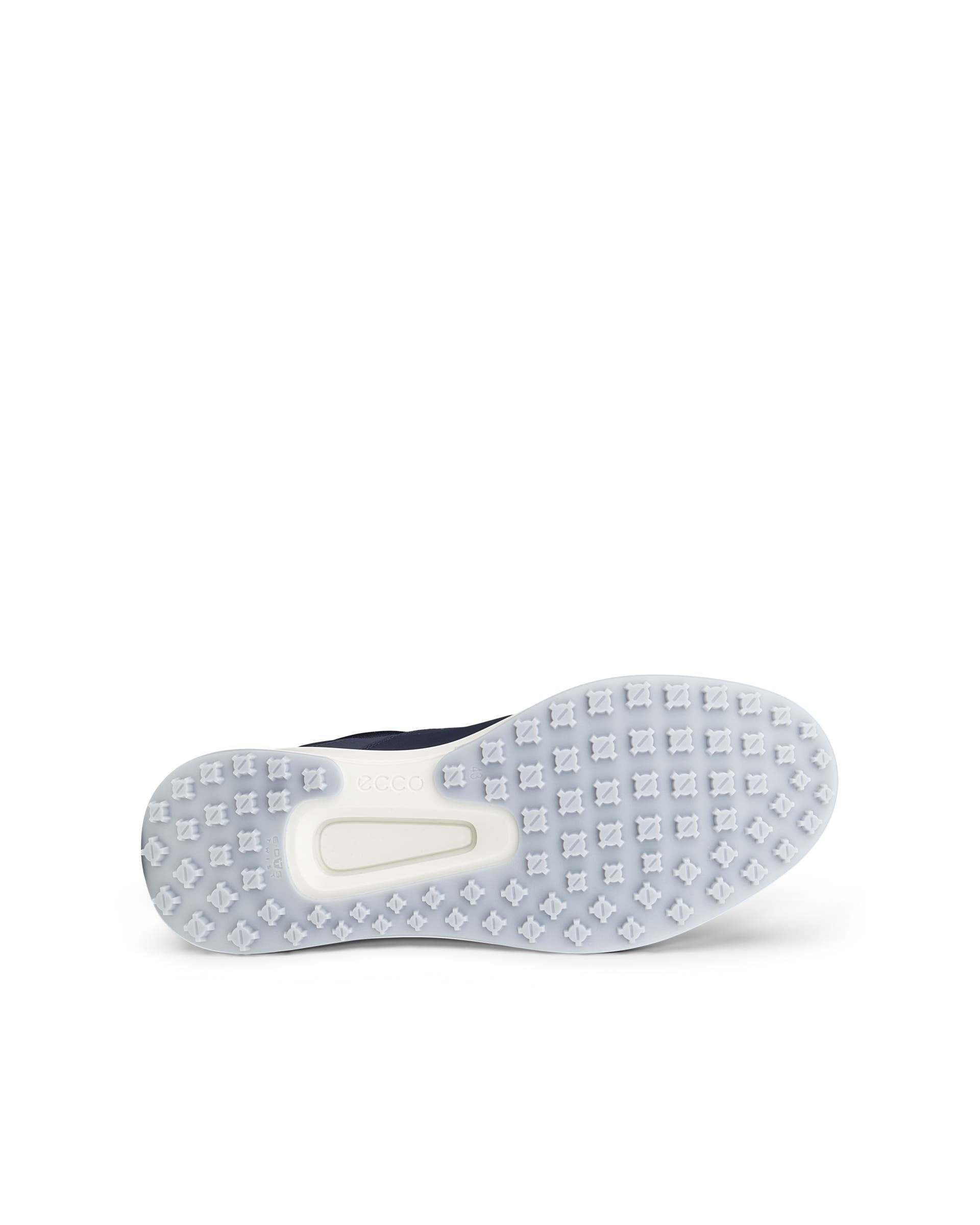 Men's ECCO® Golf Core Leather Hybrid Waterproof Golf Shoe - Blue - Sole