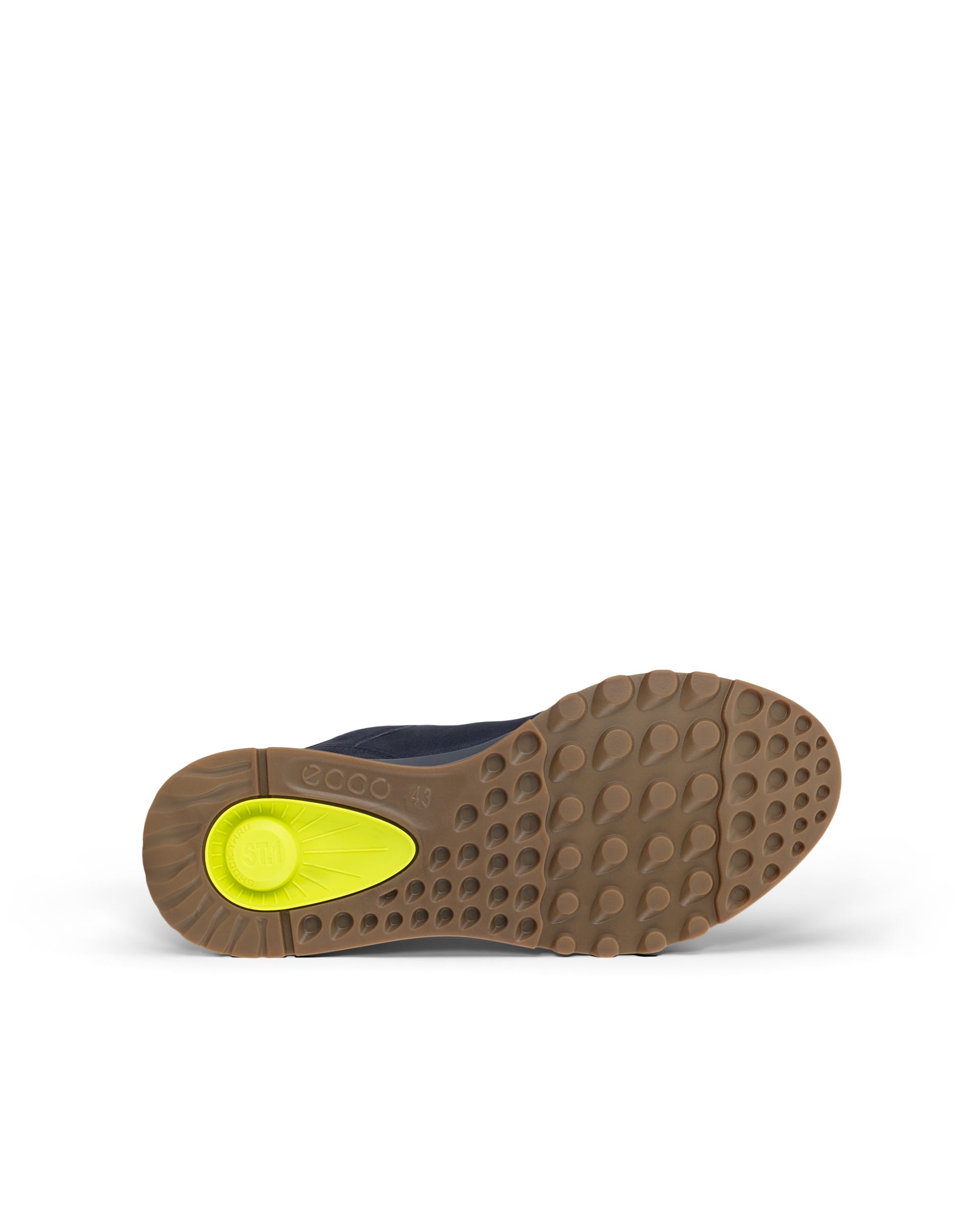 ECCO® EXOSTRIDE baskets de plein air en nubuck Gore-Tex pour homme - Bleu - Outside