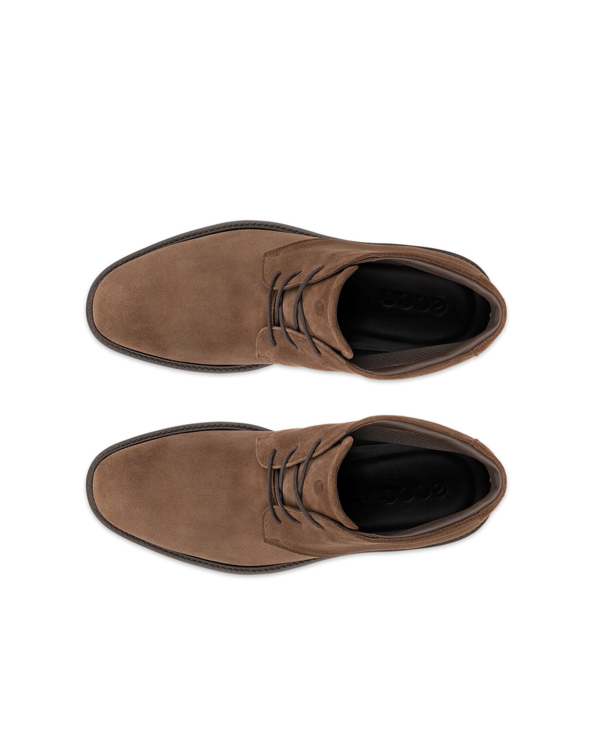 Men's ECCO® METROPOLE PRAGUE Leather Chukka Boot - Brown - Outside
