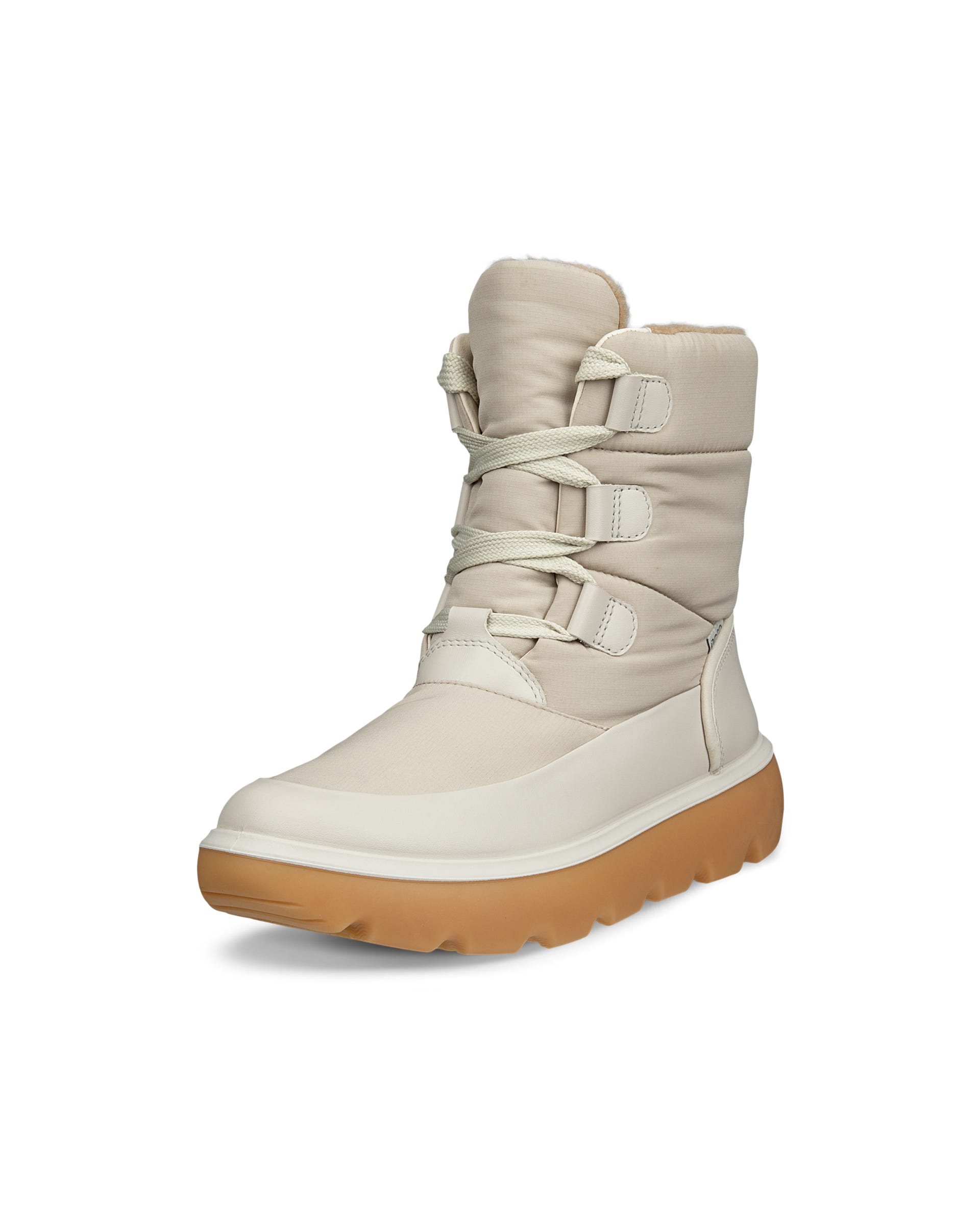 Women's ECCO® GLACIA Textile Gore-Tex Winter Boot - Grey - Outside