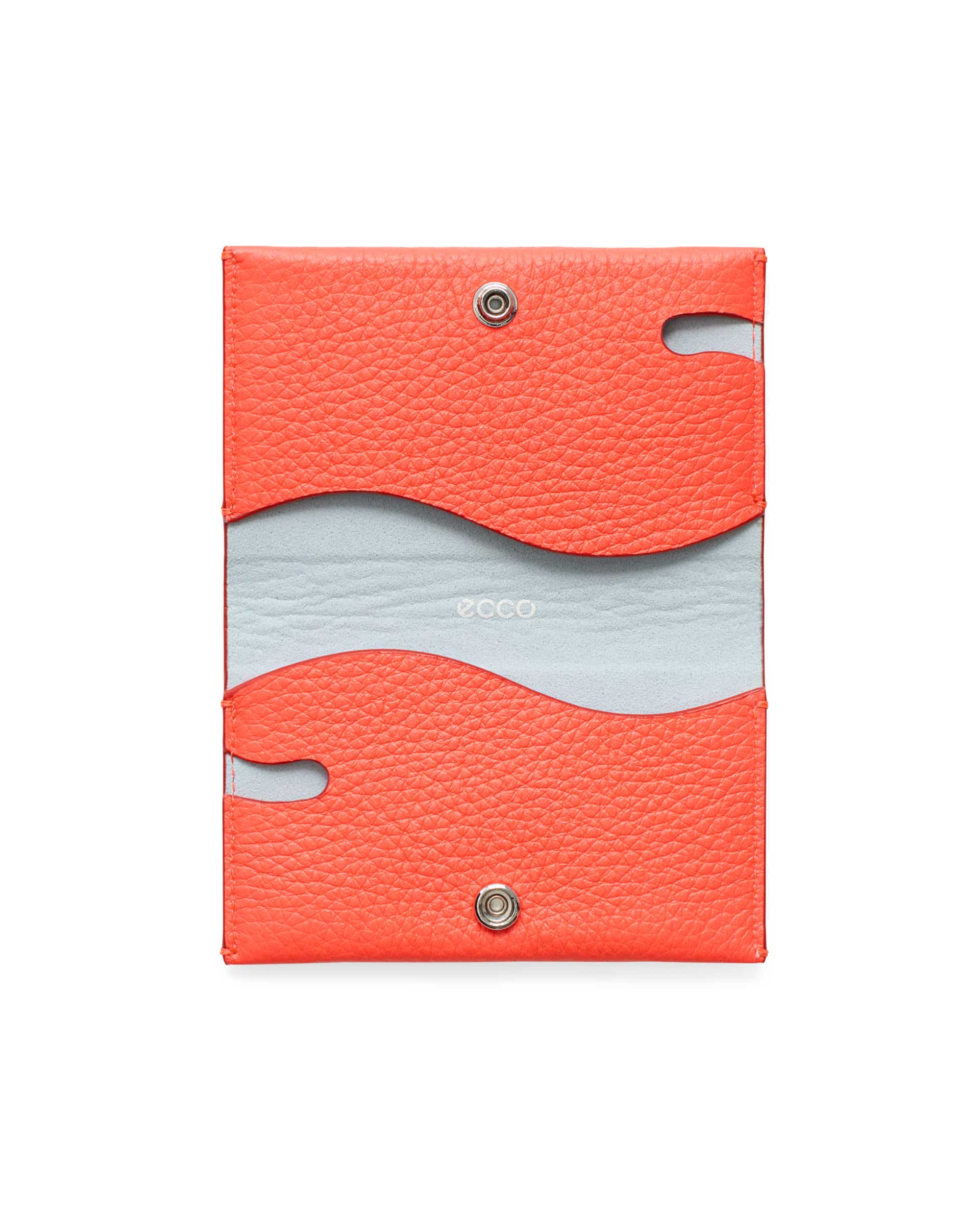 ECCO Business Card Purse レザーカードケース - レッド - Birdeye