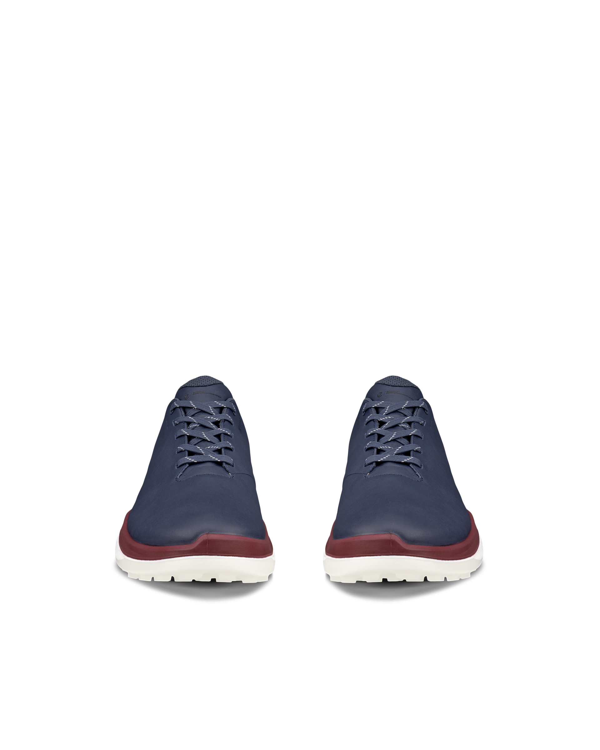 ECCO Golf LT1 メンズ レザーウォータープルーフゴルフシューズ - ブルー - Front pair