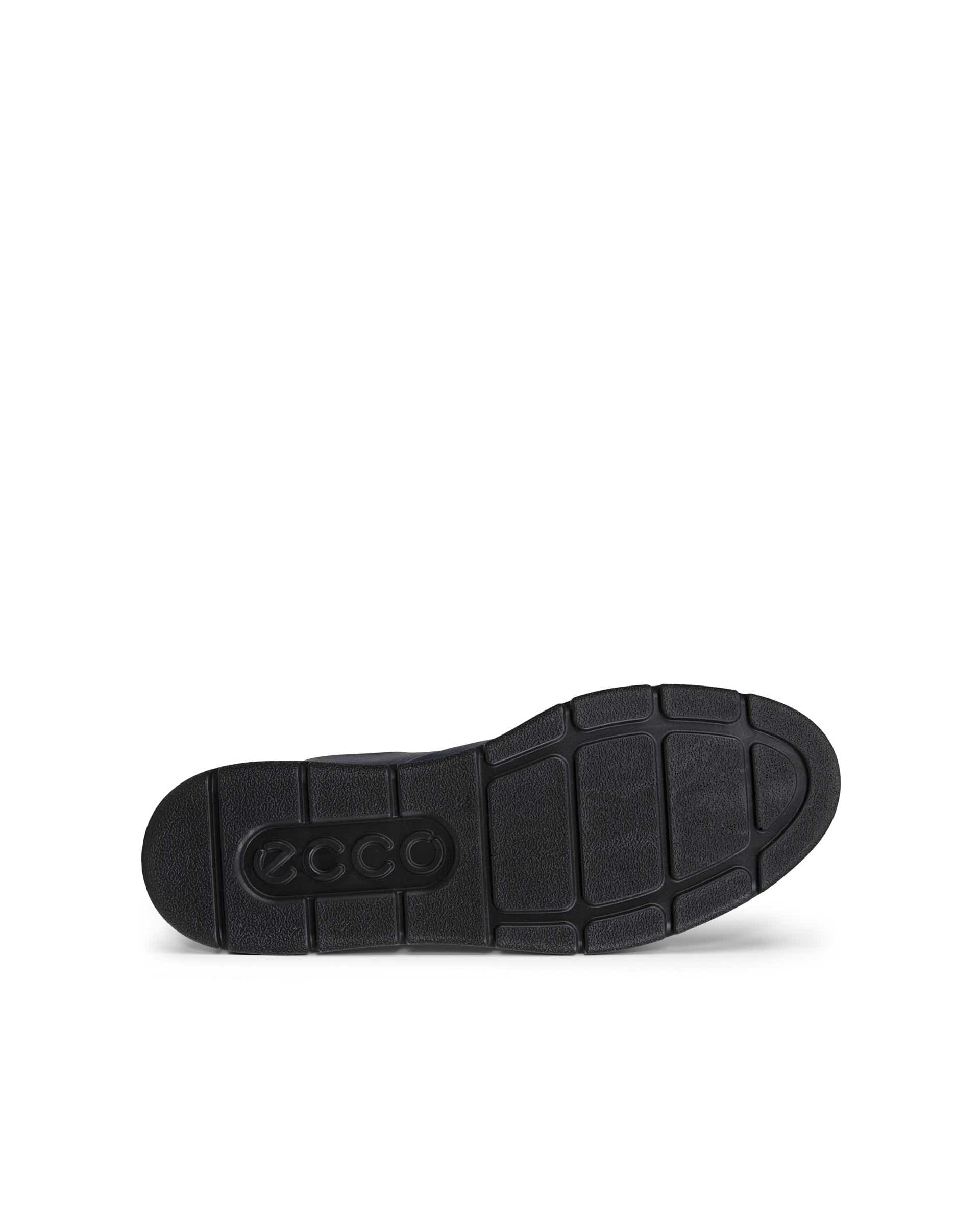 Damskie skórzane buty sznurowane ECCO® BELLA 2 - Niebieski - Sole