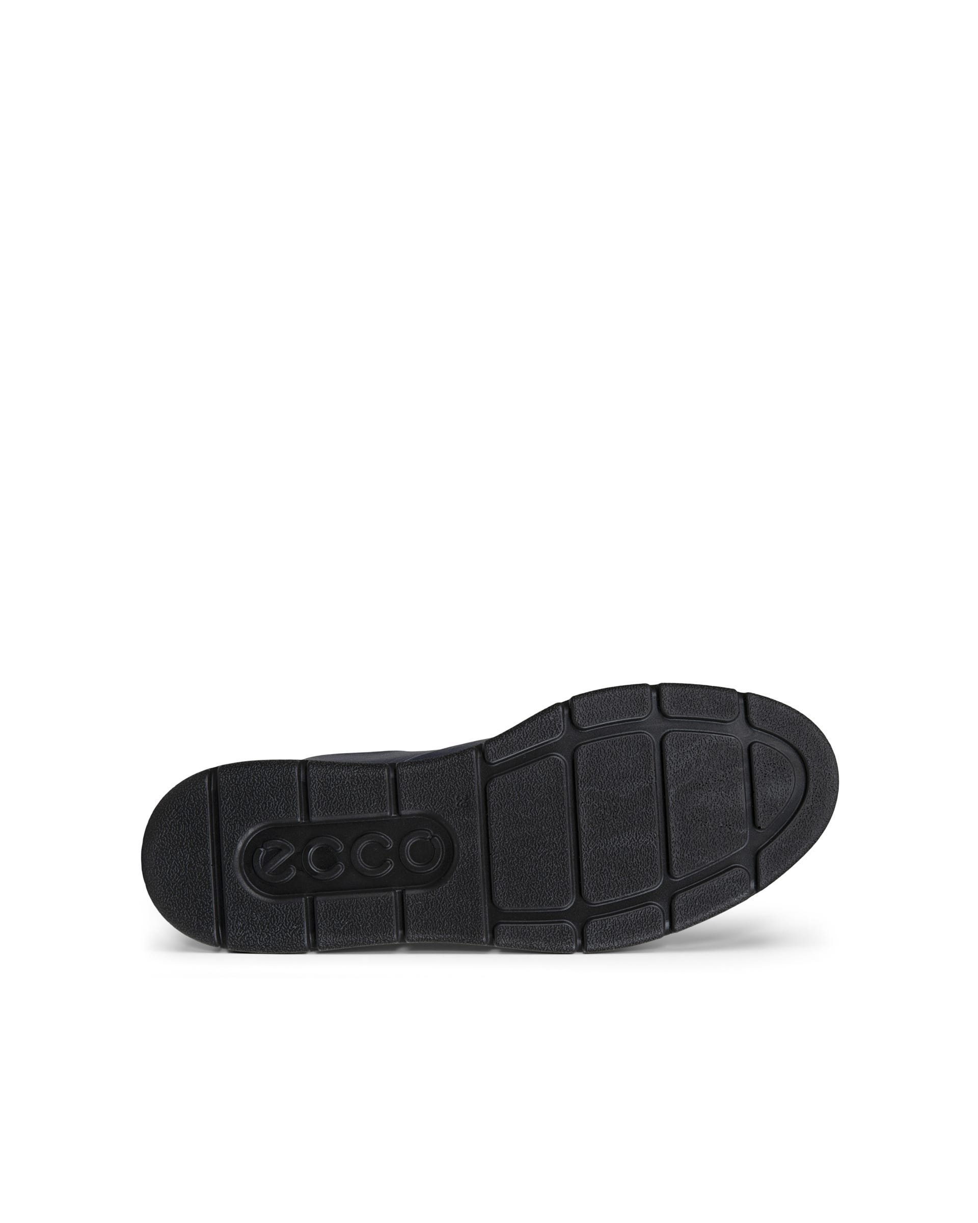 Damskie skórzane buty sznurowane ECCO® BELLA 2 - Niebieski - Outside