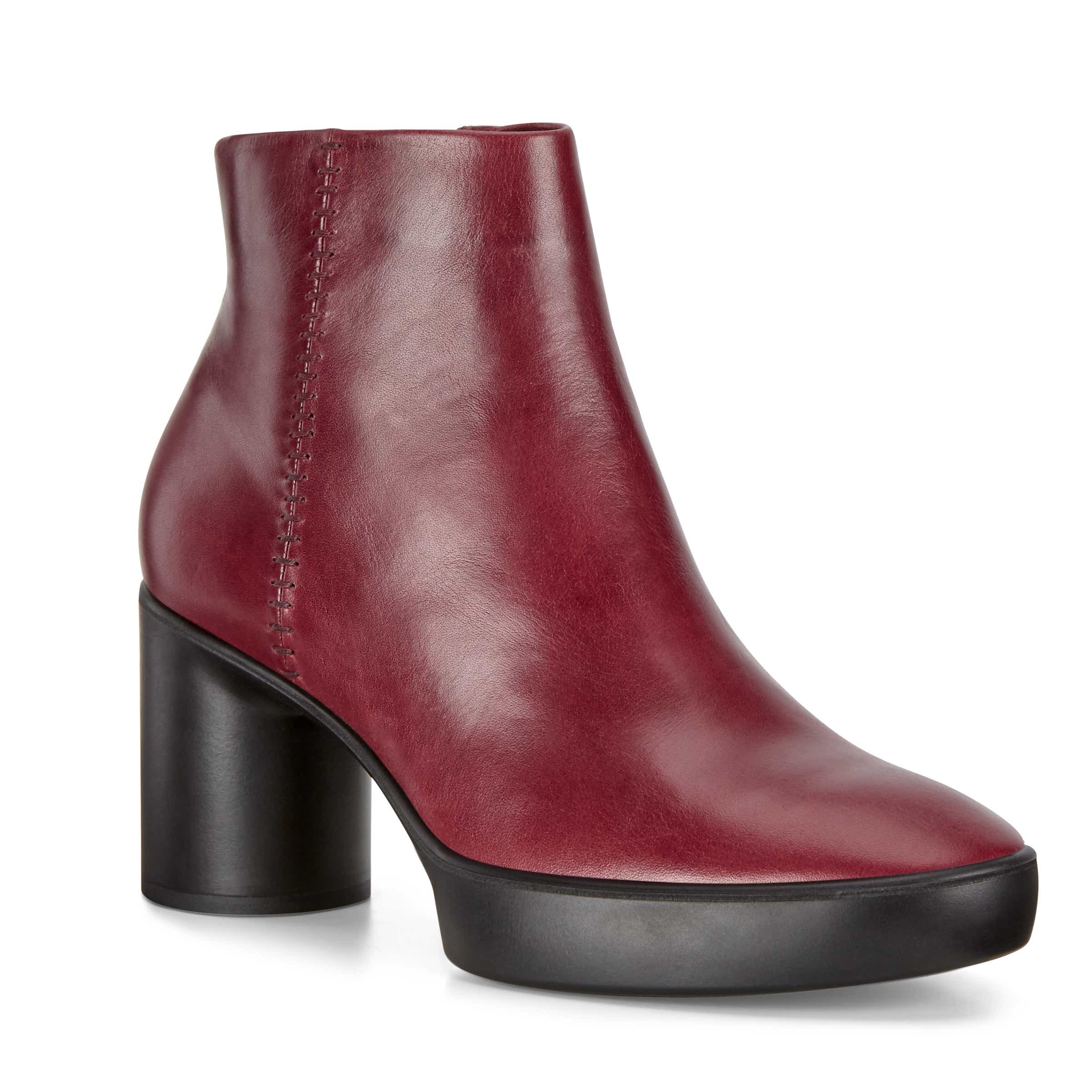 ECCO Women's Shape 55 Sculpted Motion Boots - Red - Main