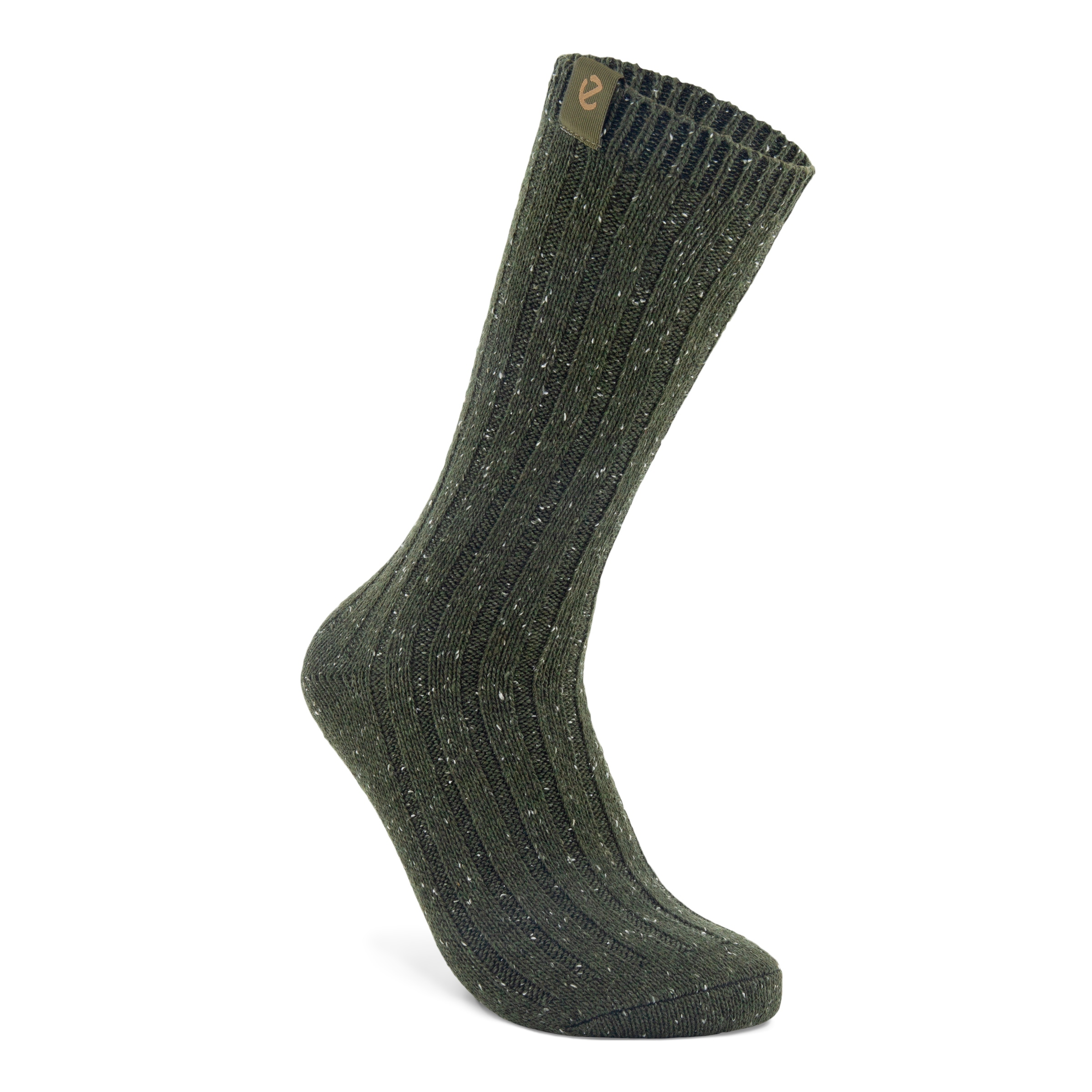 ECCO Hygge Ribbed Socks - Green - Main