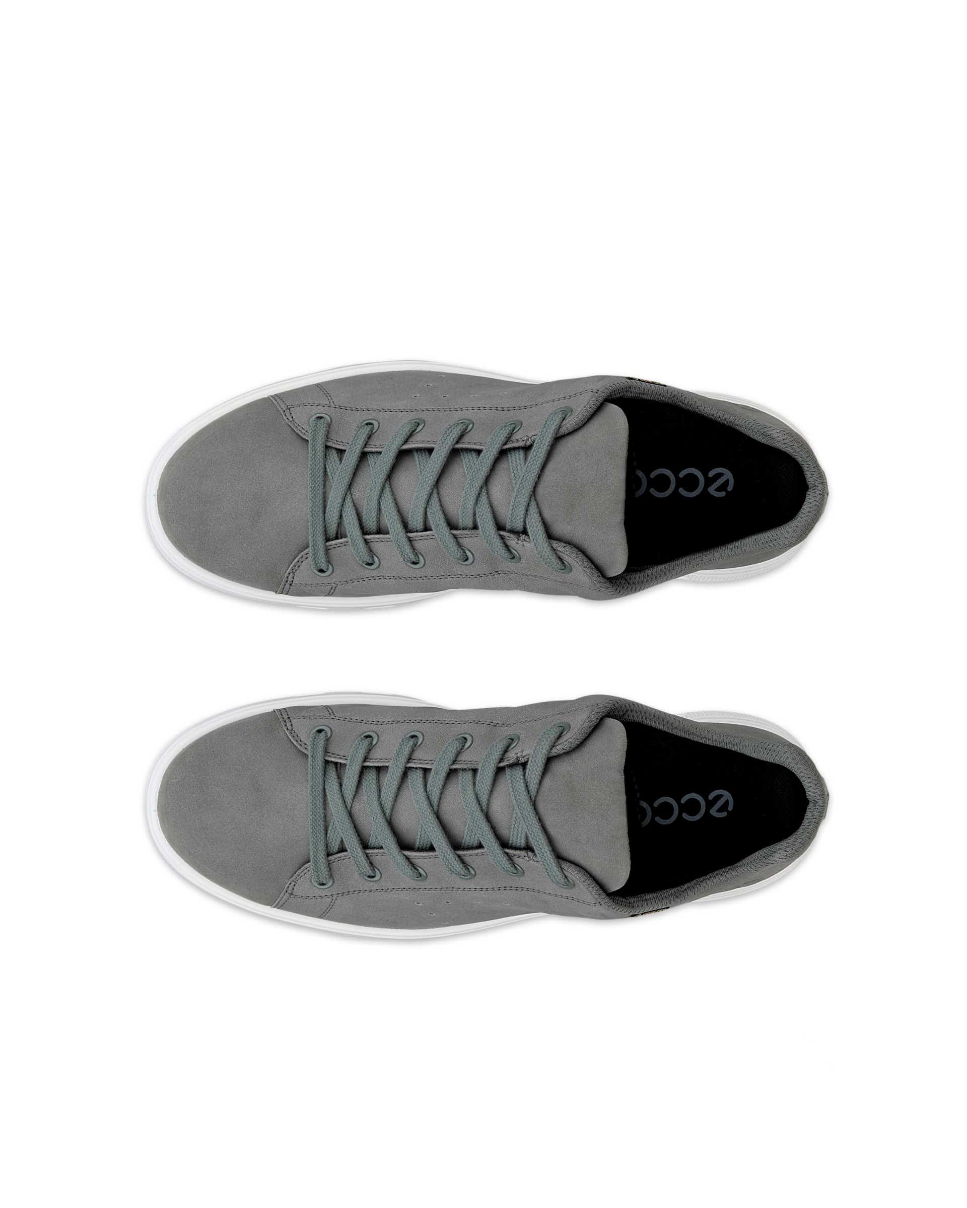 ECCO STREET 720 MEN'S SNEAKER - Grey - Top left pair