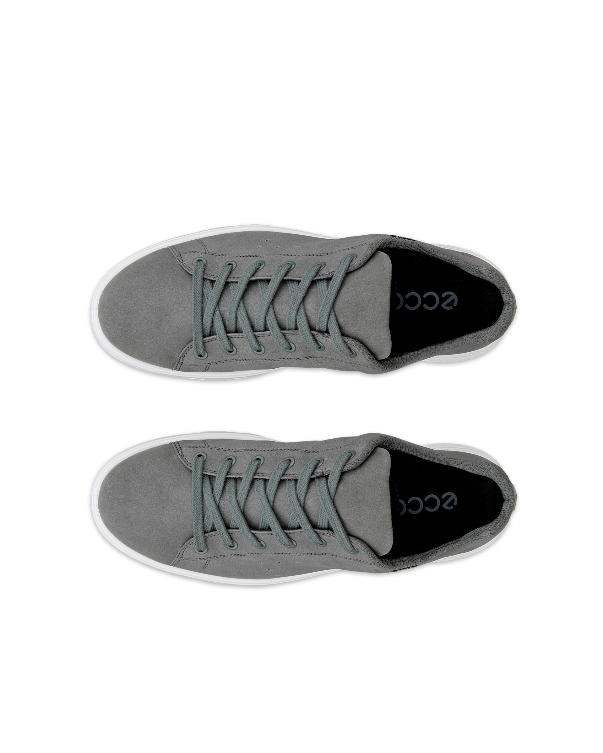 ECCO STREET 720 MEN'S SNEAKER - Grey - Top left pair