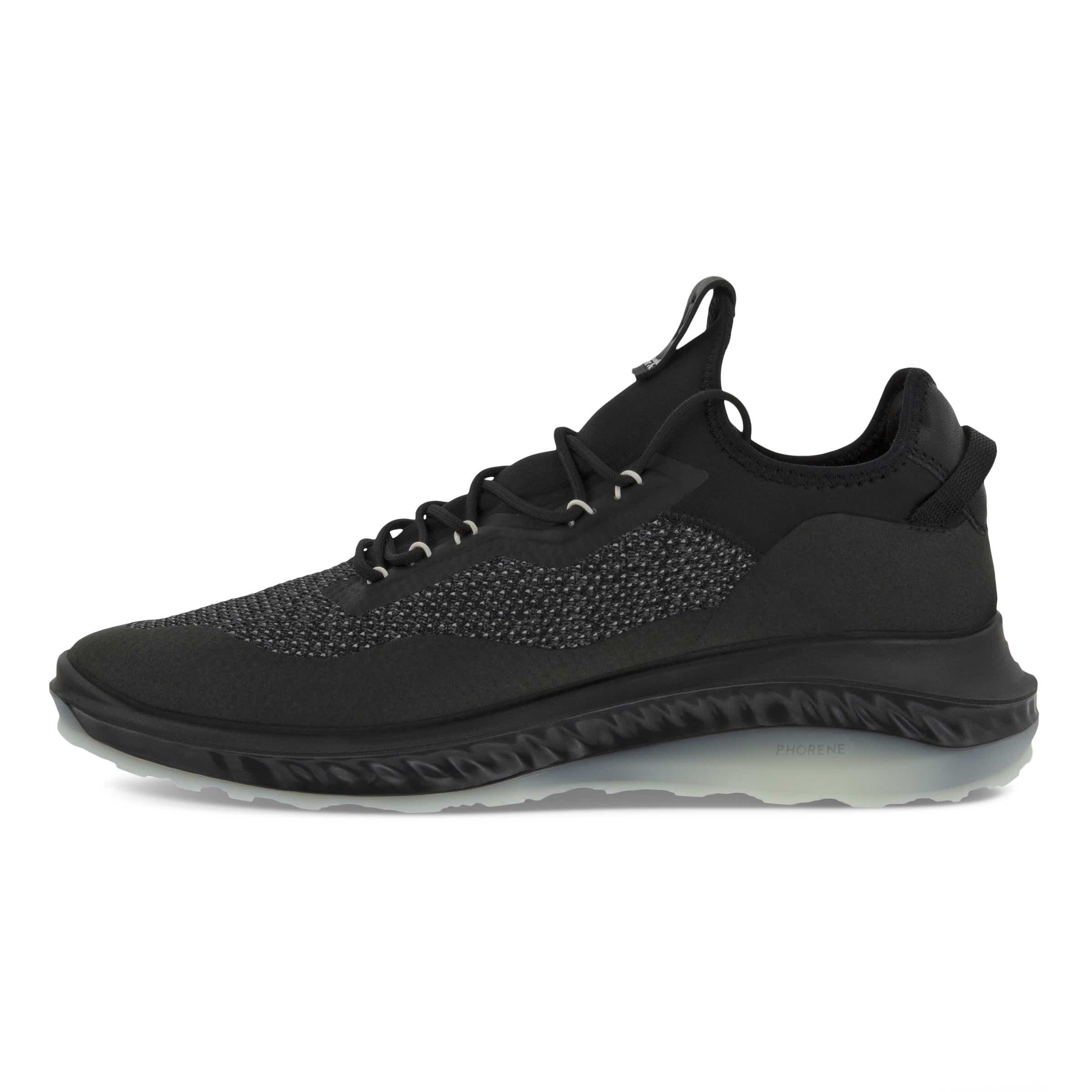 Men's ECCO® ST.360 Textile Sneaker - Black - Inside