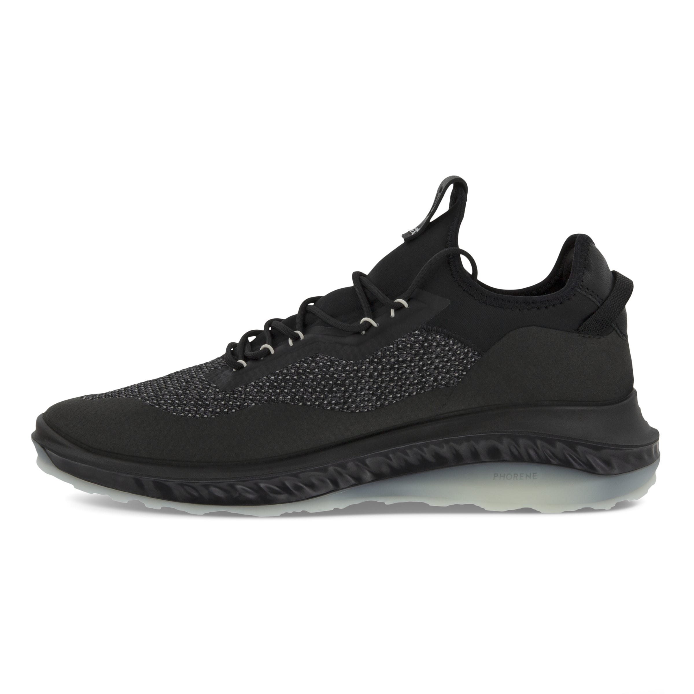 Men's ECCO® ST.360 Textile Sneaker - Black - Inside