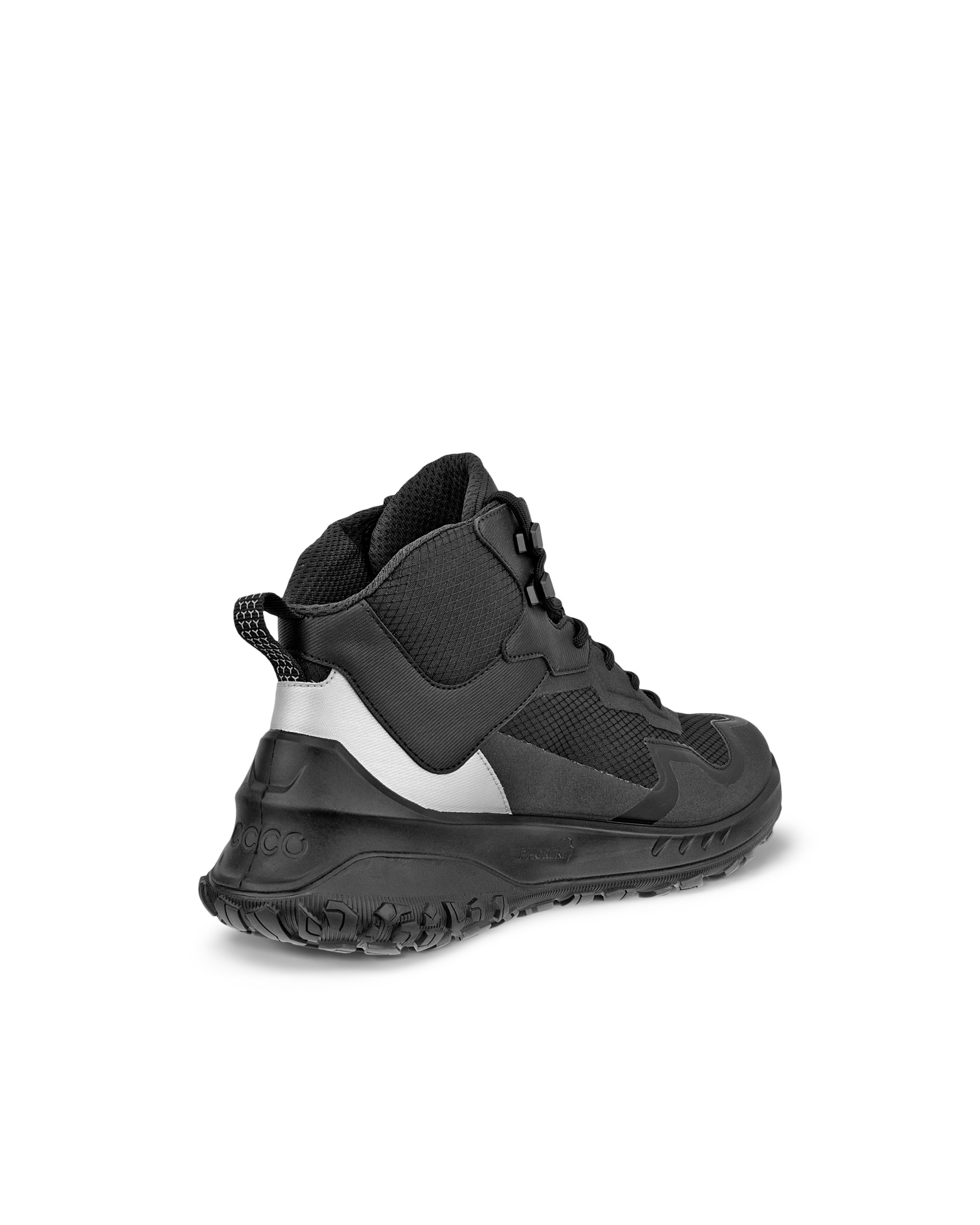 ECCO® ULT-TRN bottes à lacets pour femme - Noir - Back
