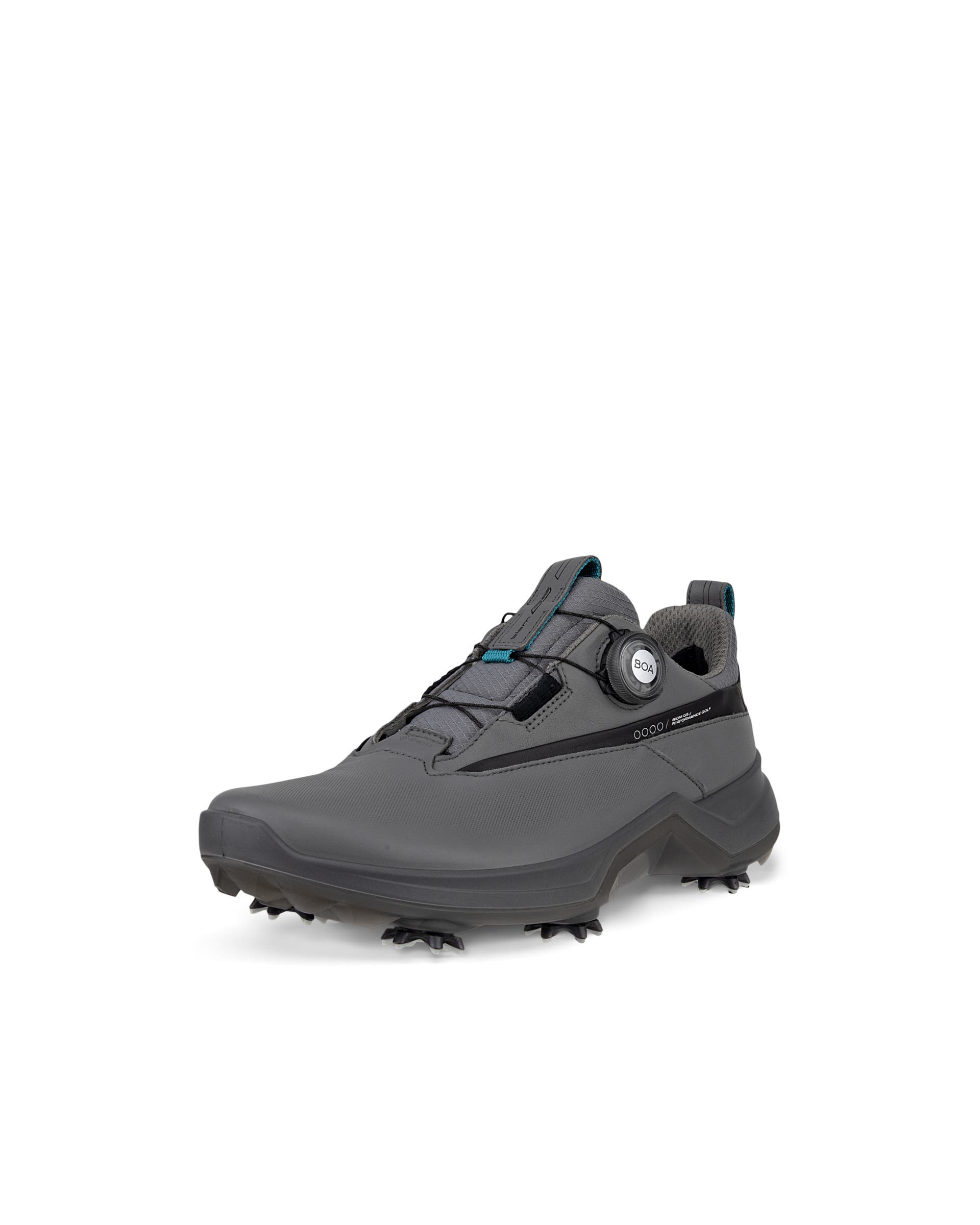 ECCO Golf BIOM G5 メンズ レザーGore-Texゴルフスパイク - グレー - Main