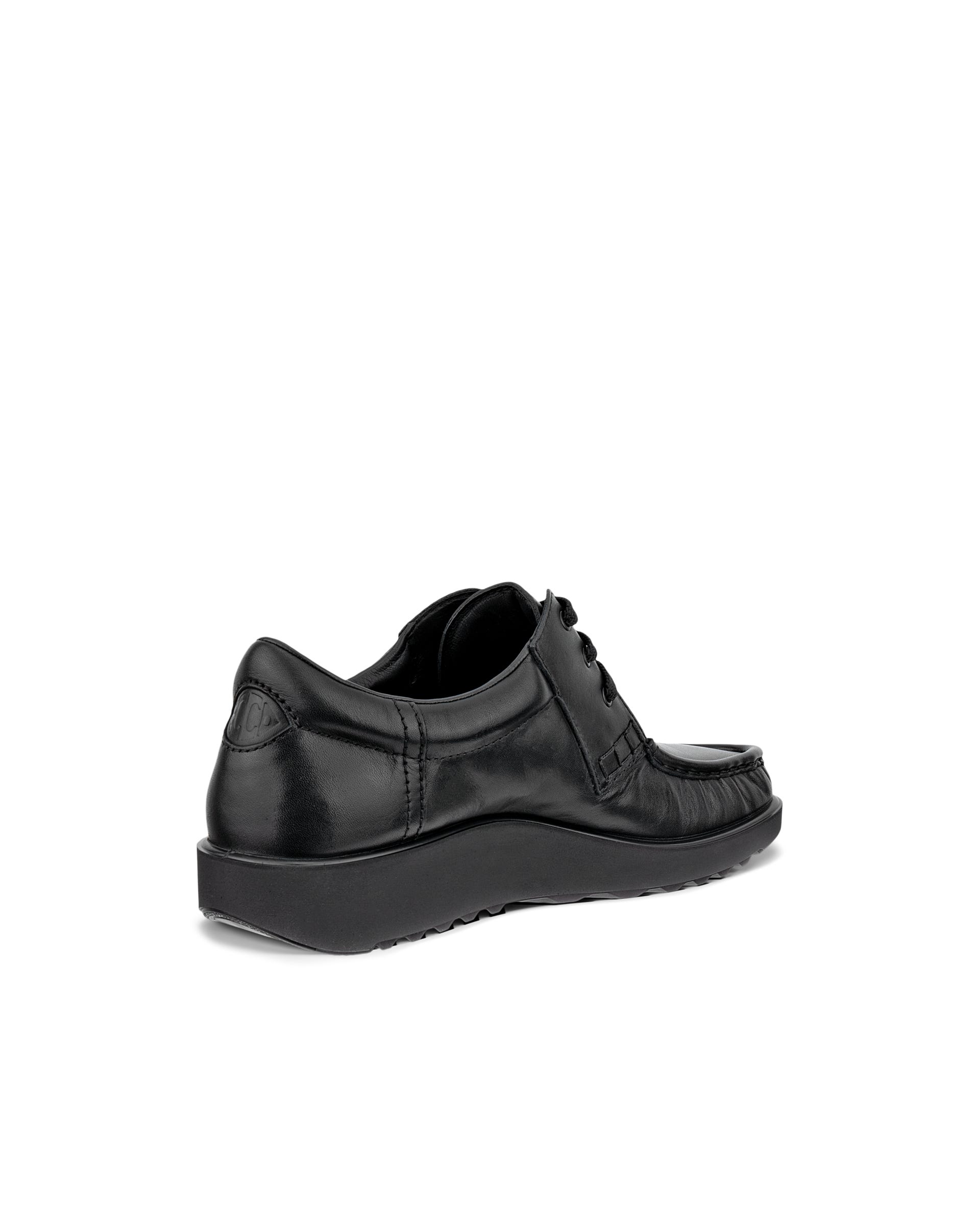 ECCO® JOKE odiniai batai su mokasinine siūle vyrams - Juoda - Back