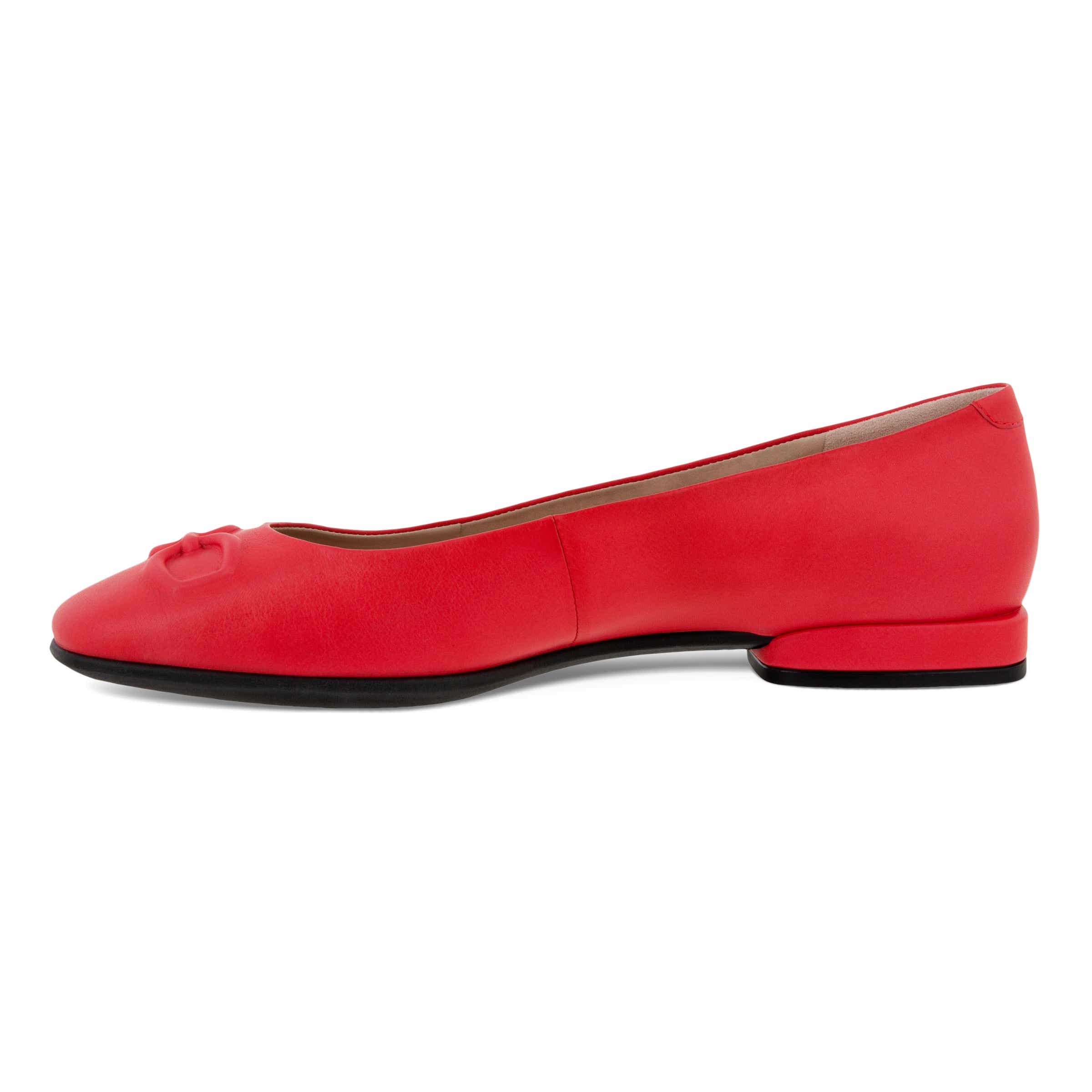 ECCO ANINE SQUARED Ballerinas - Red - Inside