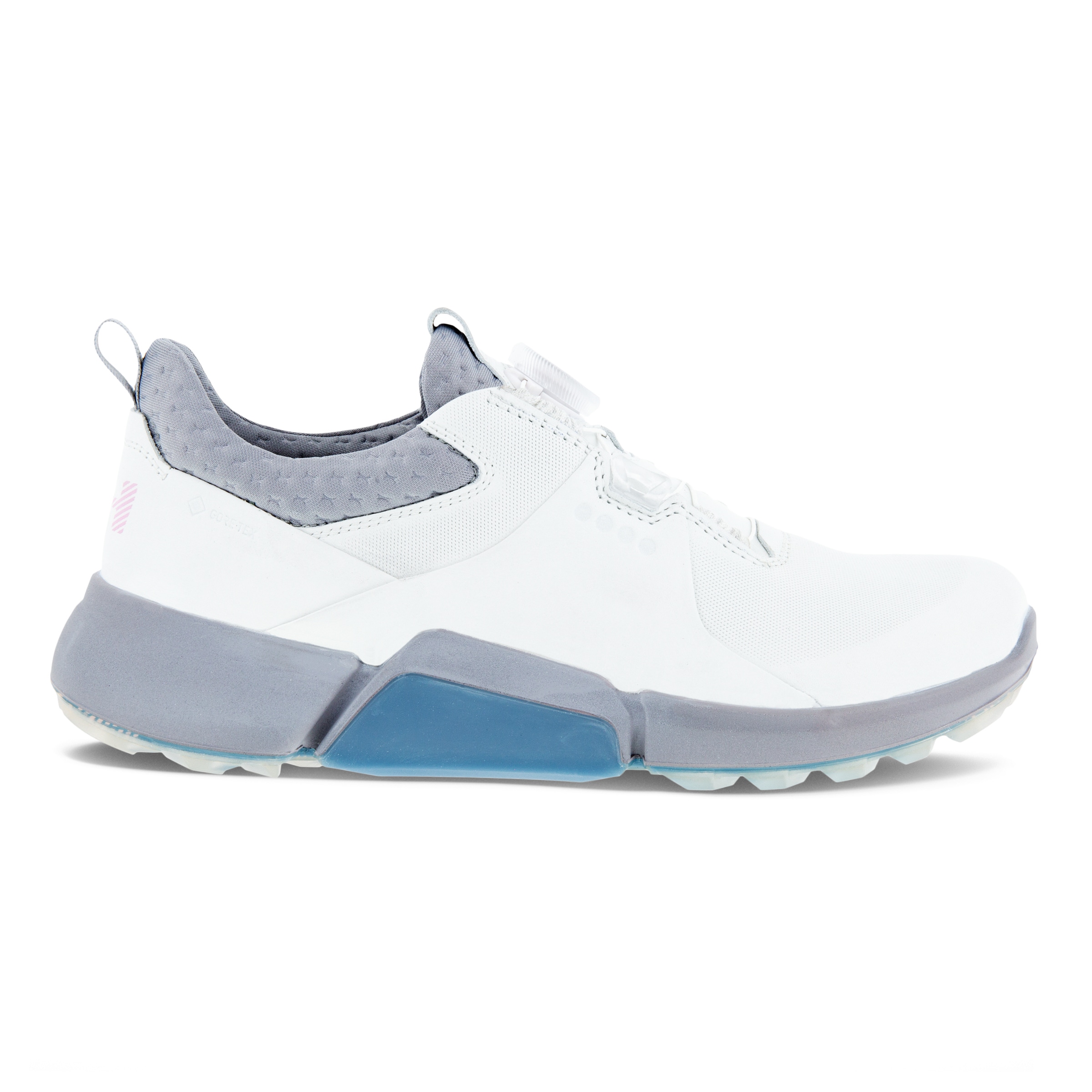 ECCO Women's Biom® H4 Golf Shoes With Boa - White - Outside