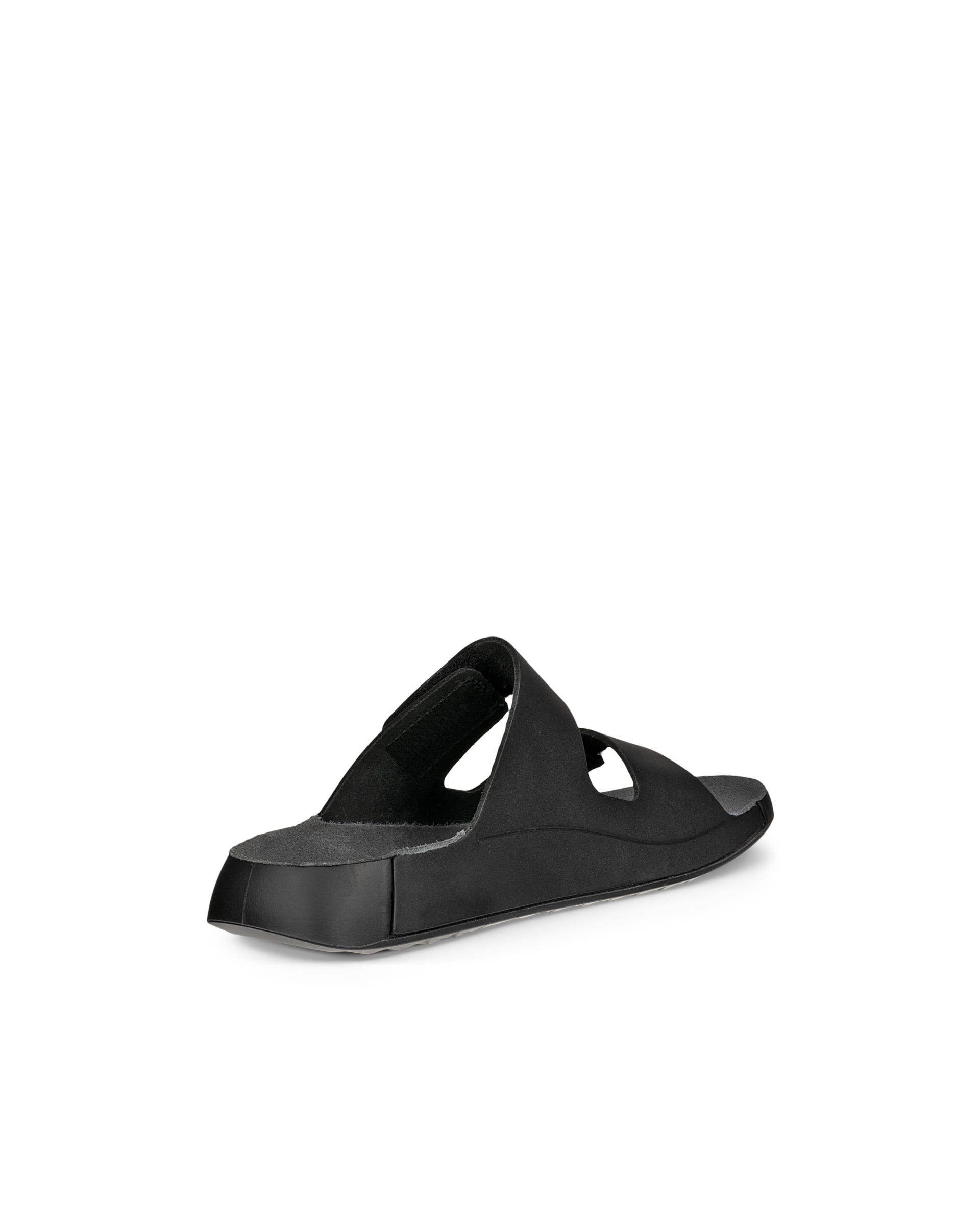 ECCO Men Cozmo Slide Sandal - Black - Outside