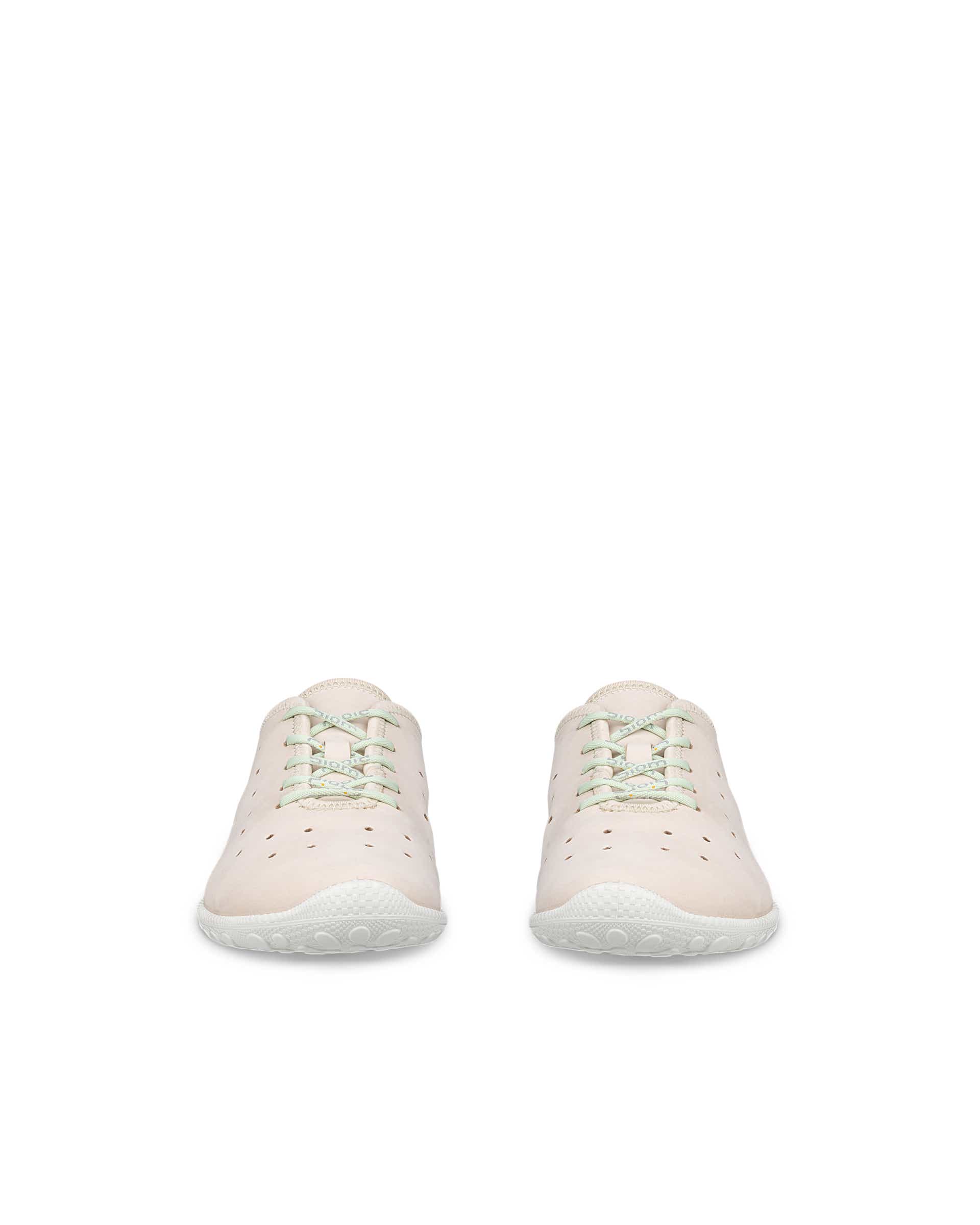 Damskie nubukowe sneakersy ECCO® BIOM EVERYDAY - Beżowy - Front pair