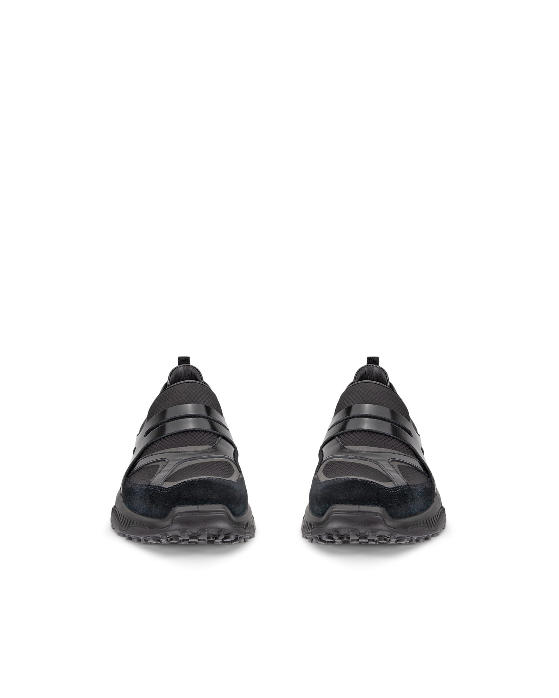 ECCO Receptor XP Women ウィメンズ レザーシューズ - ブラック - Outside