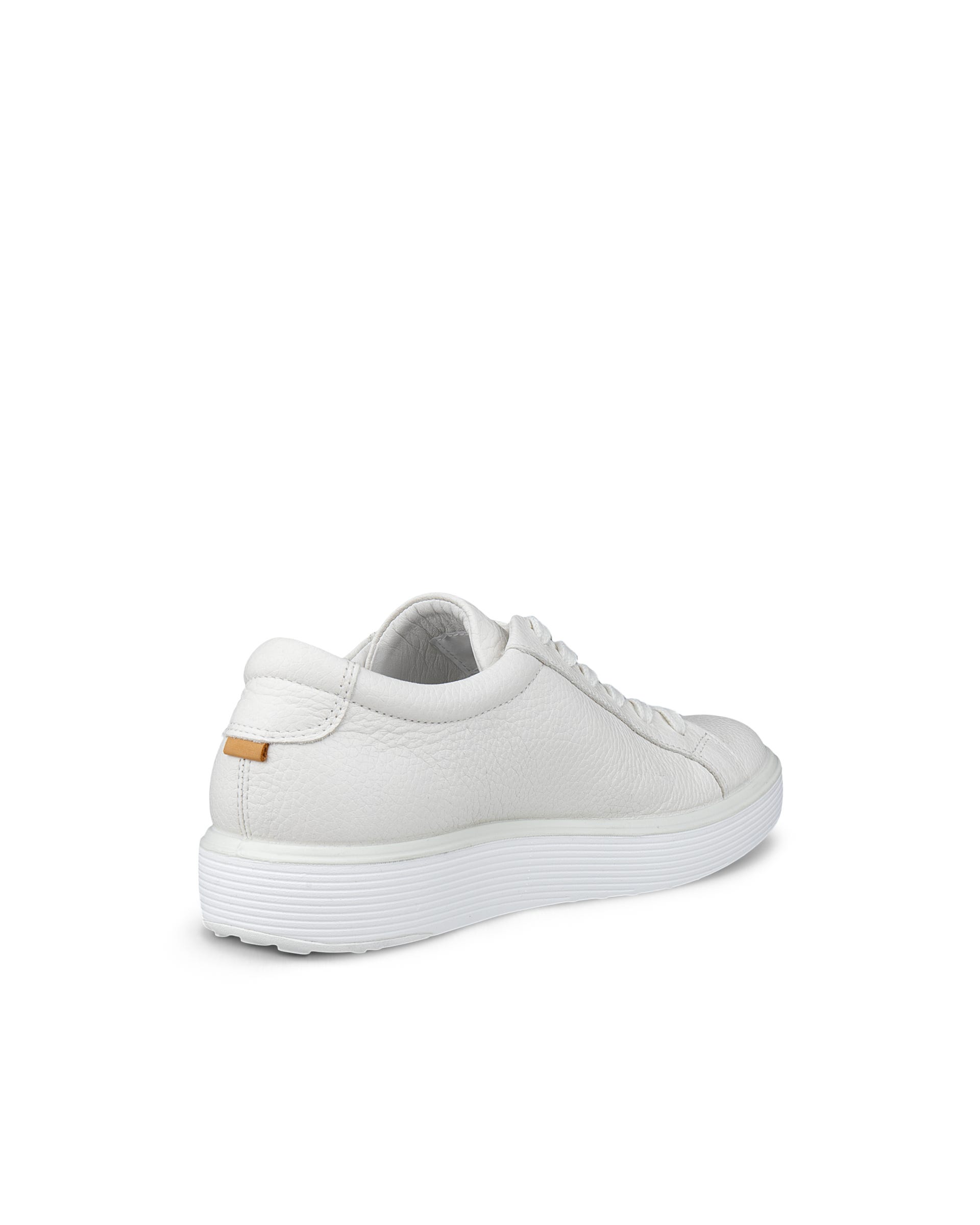 ECCO® Soft 60 Damen Ledersneaker - Weiss - Back
