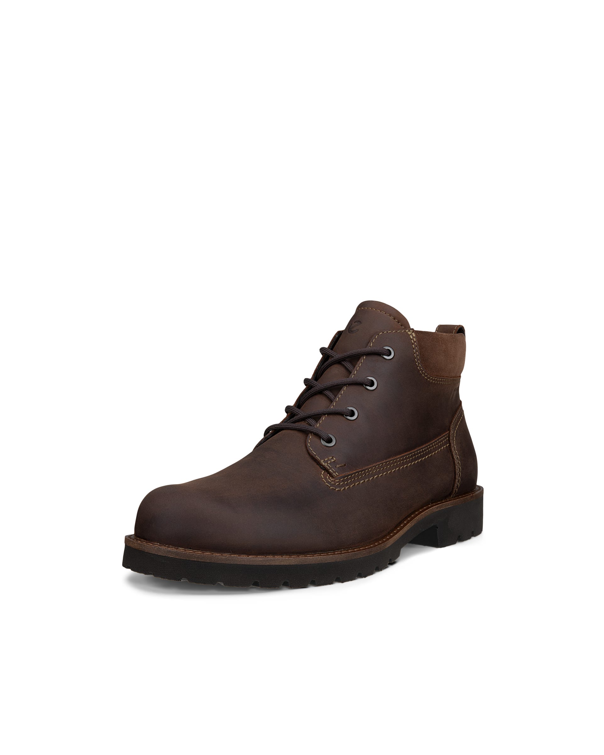 Pánská nubuková Chukka kotníčková obuv ECCO® CHARLESTOWN - Hnědá - Outside