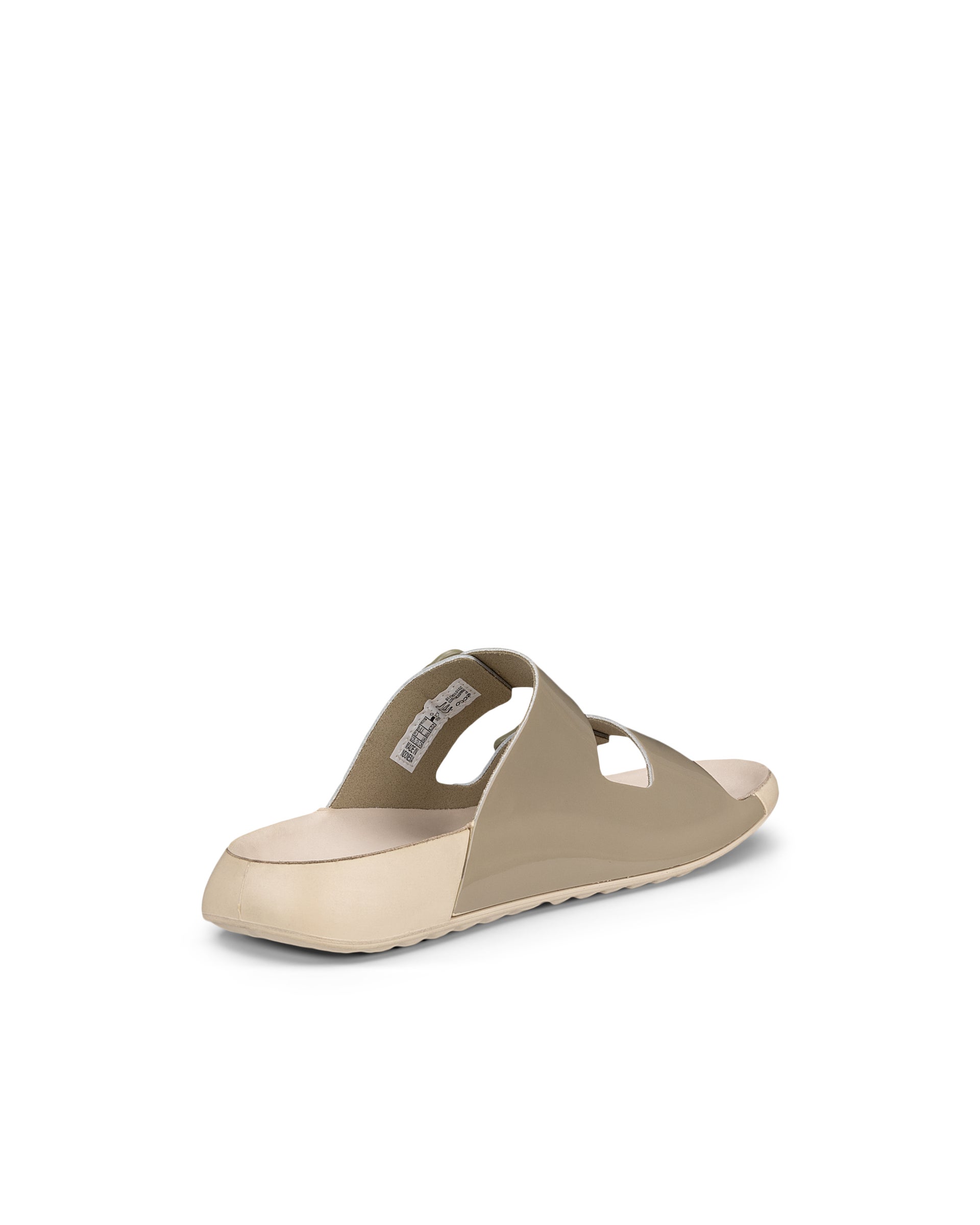 ECCO Cozmo Sandal ウィメンズ レザー2ストラップサンダル - グリーン - Back