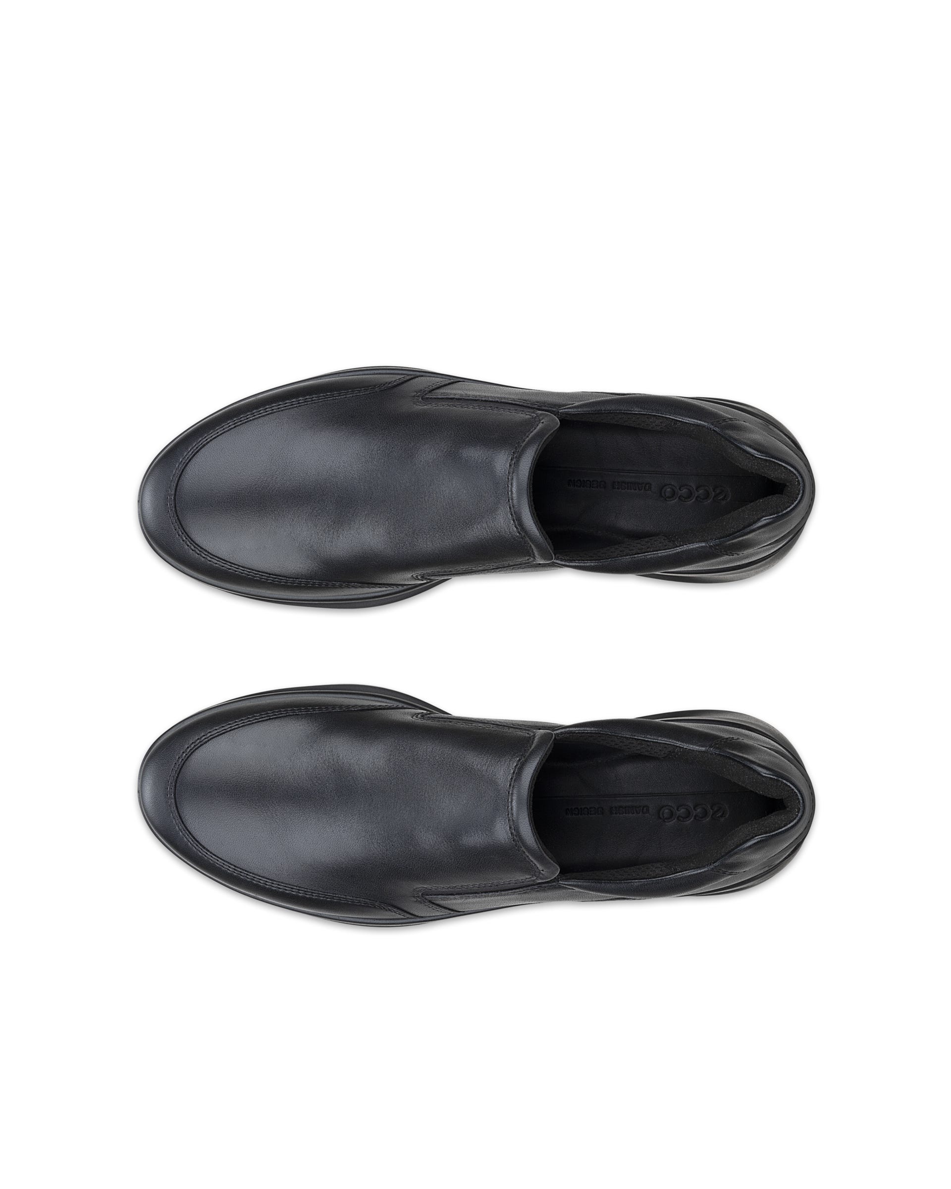 ECCO AQUET MEN'S SHOE - Black - Top left pair