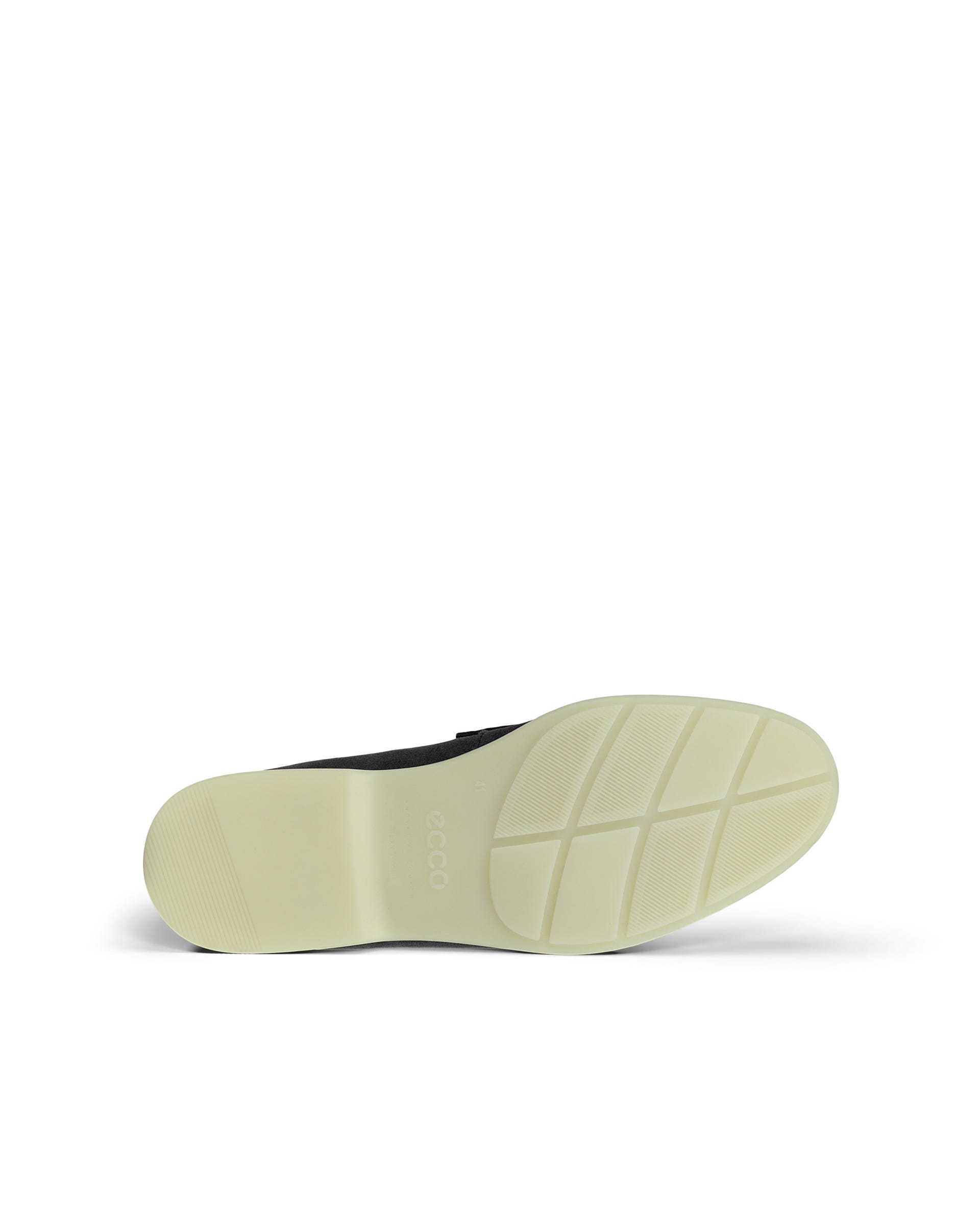 Men's ECCO® Citytray Lite Suede Loafer - Grey - Sole