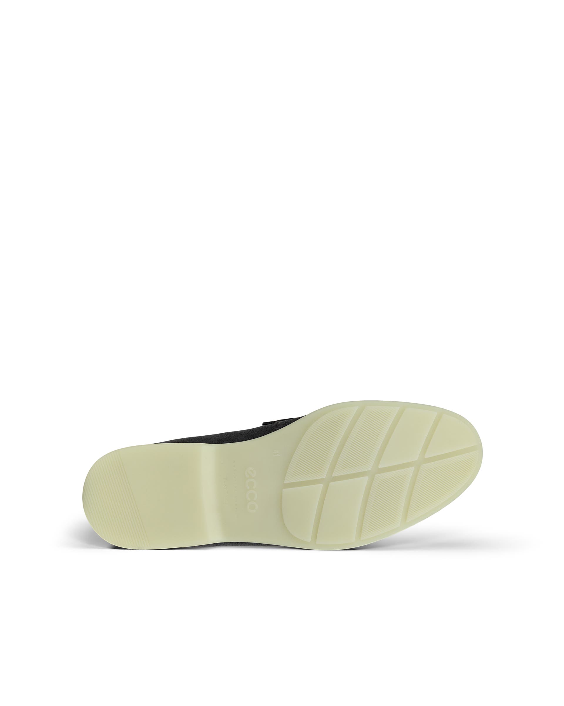 Men's ECCO® Citytray Lite Suede Loafer - Grey - Sole