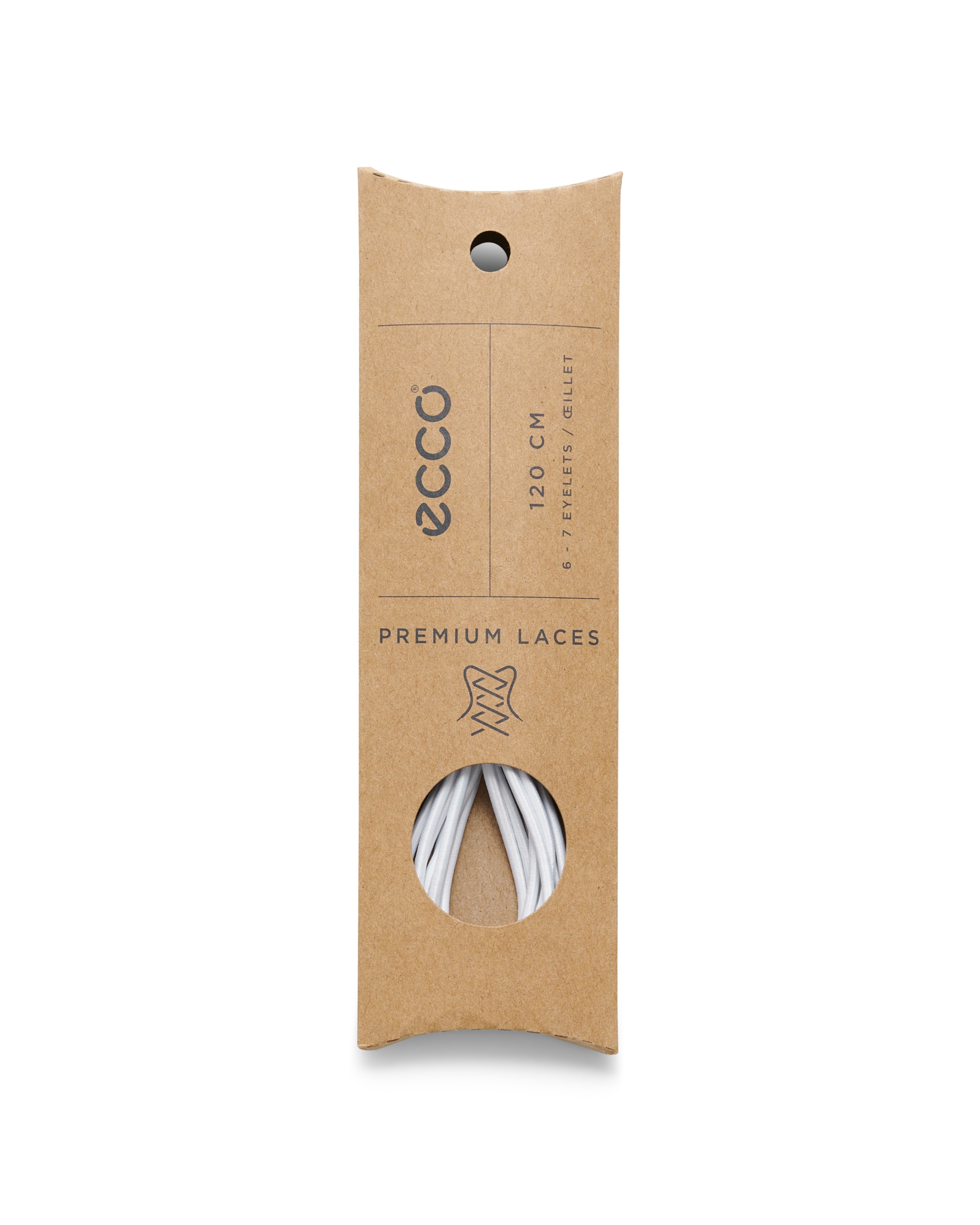 ECCO® Fast Lock Laces - White - Detail-2