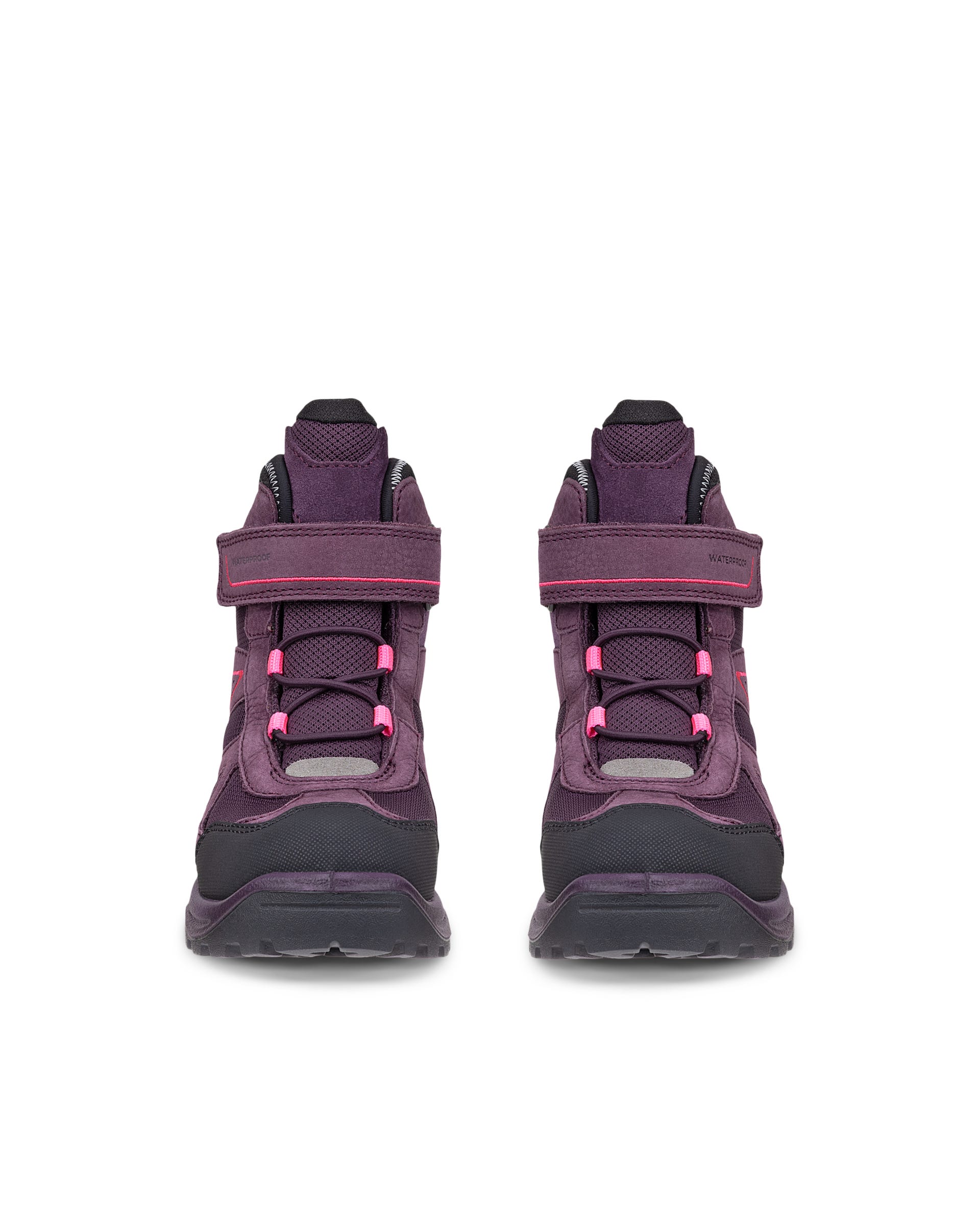 Detské nubukové nepremokavá zimné čižmy Gore-Tex ECCO® SNOW MOUNTAIN - Fialová - Outside