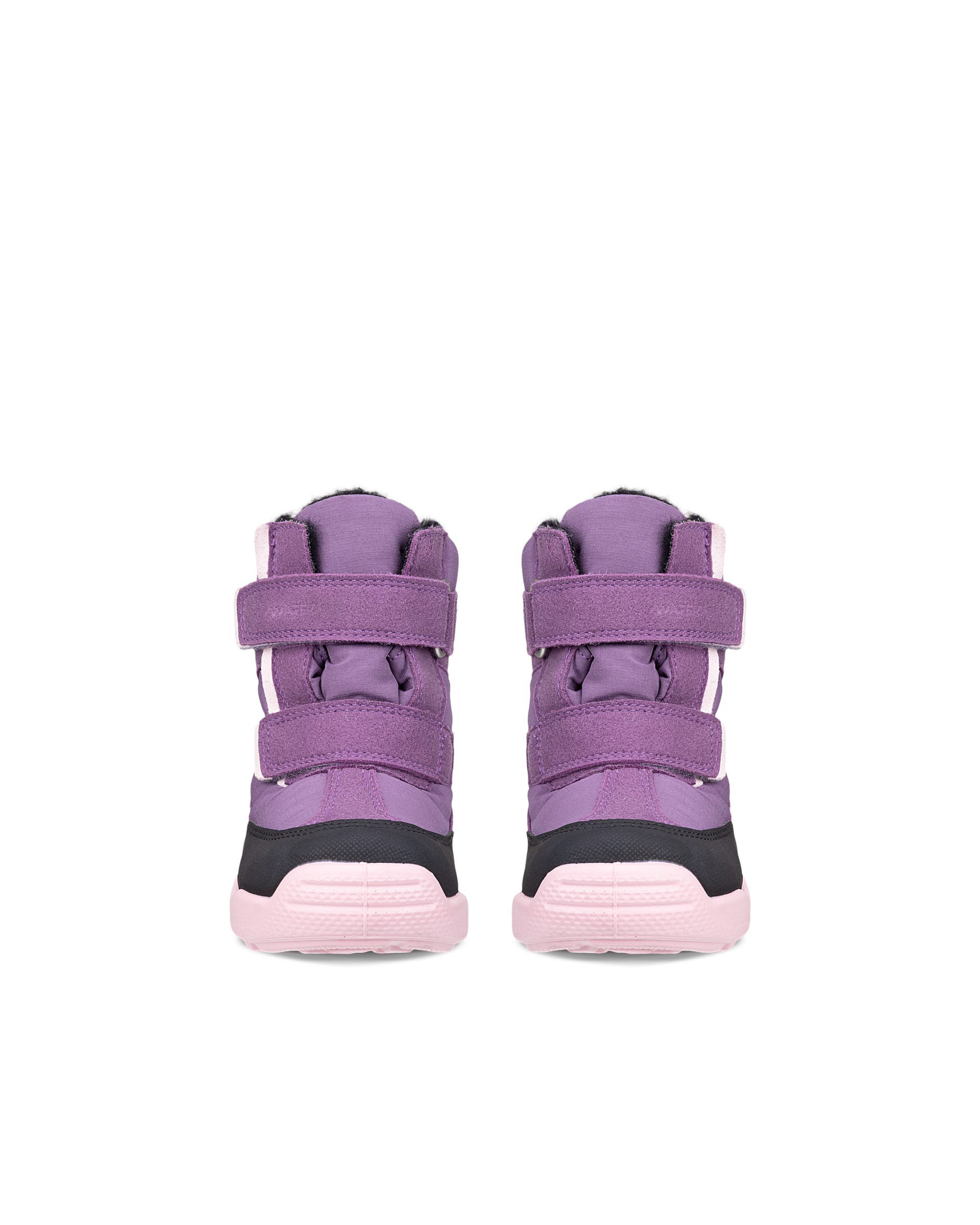 ECCO® URBAN MINI gyerek vízálló textil téli csizma - Rózsaszín - Outside