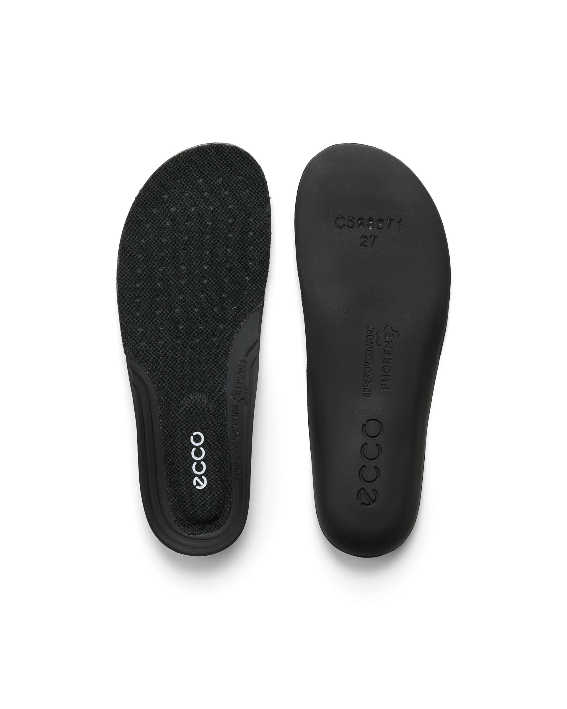 Palmilhas térmicas pelo sintético criança ECCO® - Preto - Detail-1