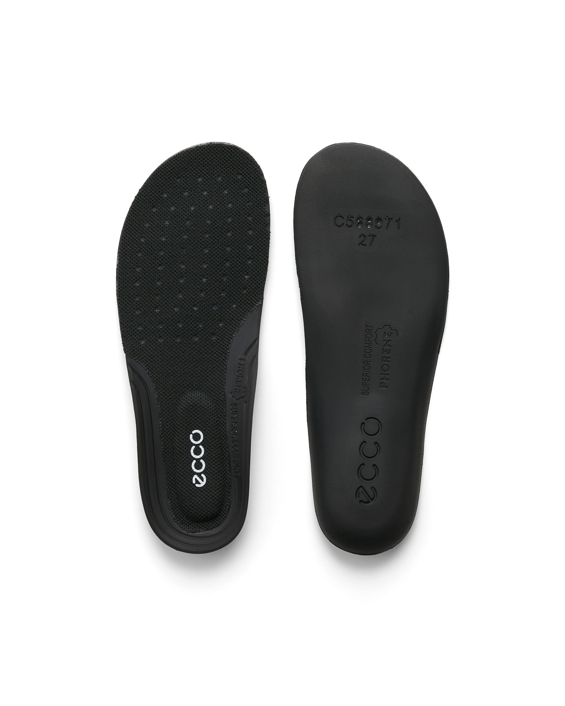 Palmilhas térmicas pelo sintético criança ECCO® - Preto - Detail-1