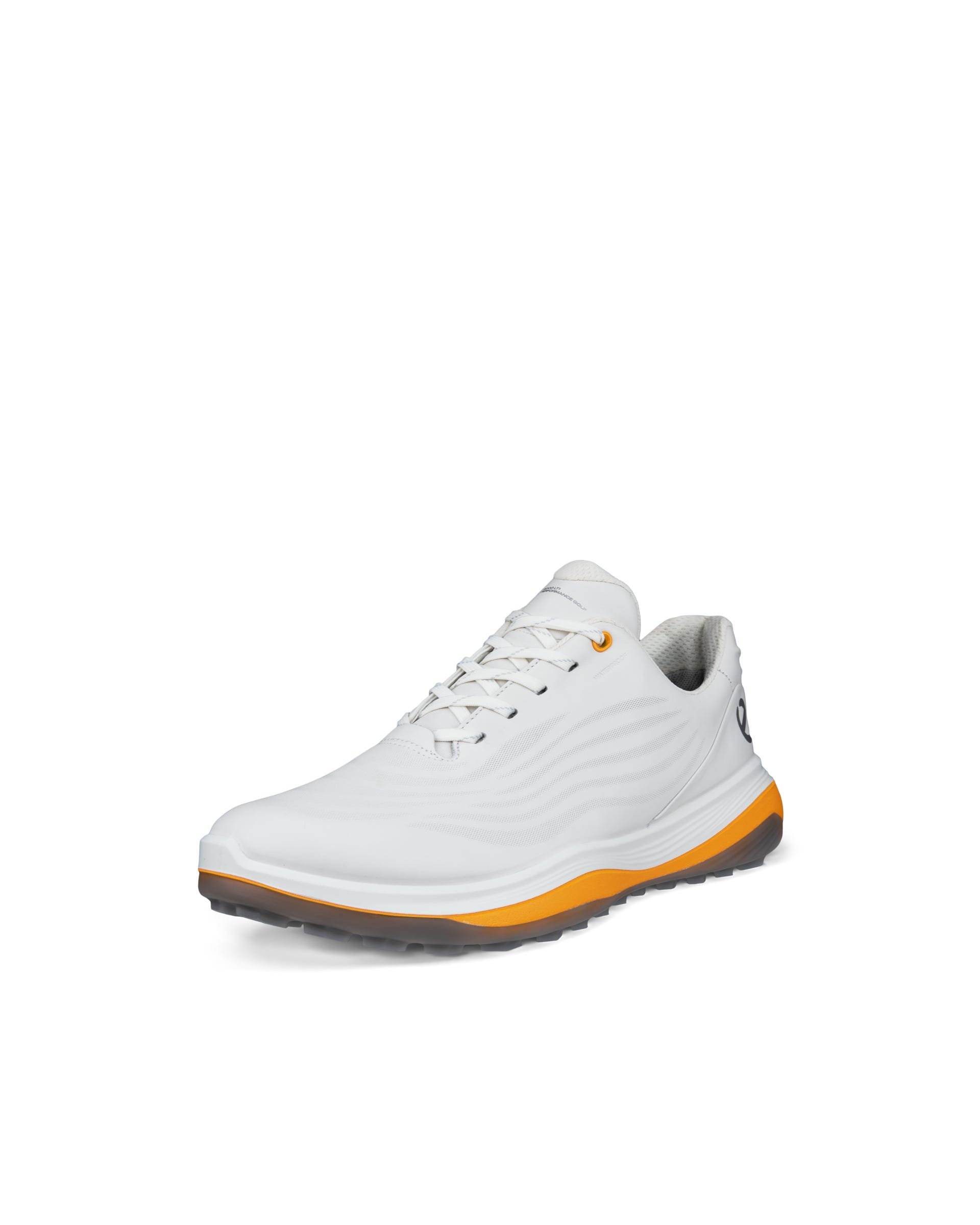 ECCO LT1 GOLF LACE Men メンズ レザーウォータープルーフゴルフシューズ - ホワイト - Main