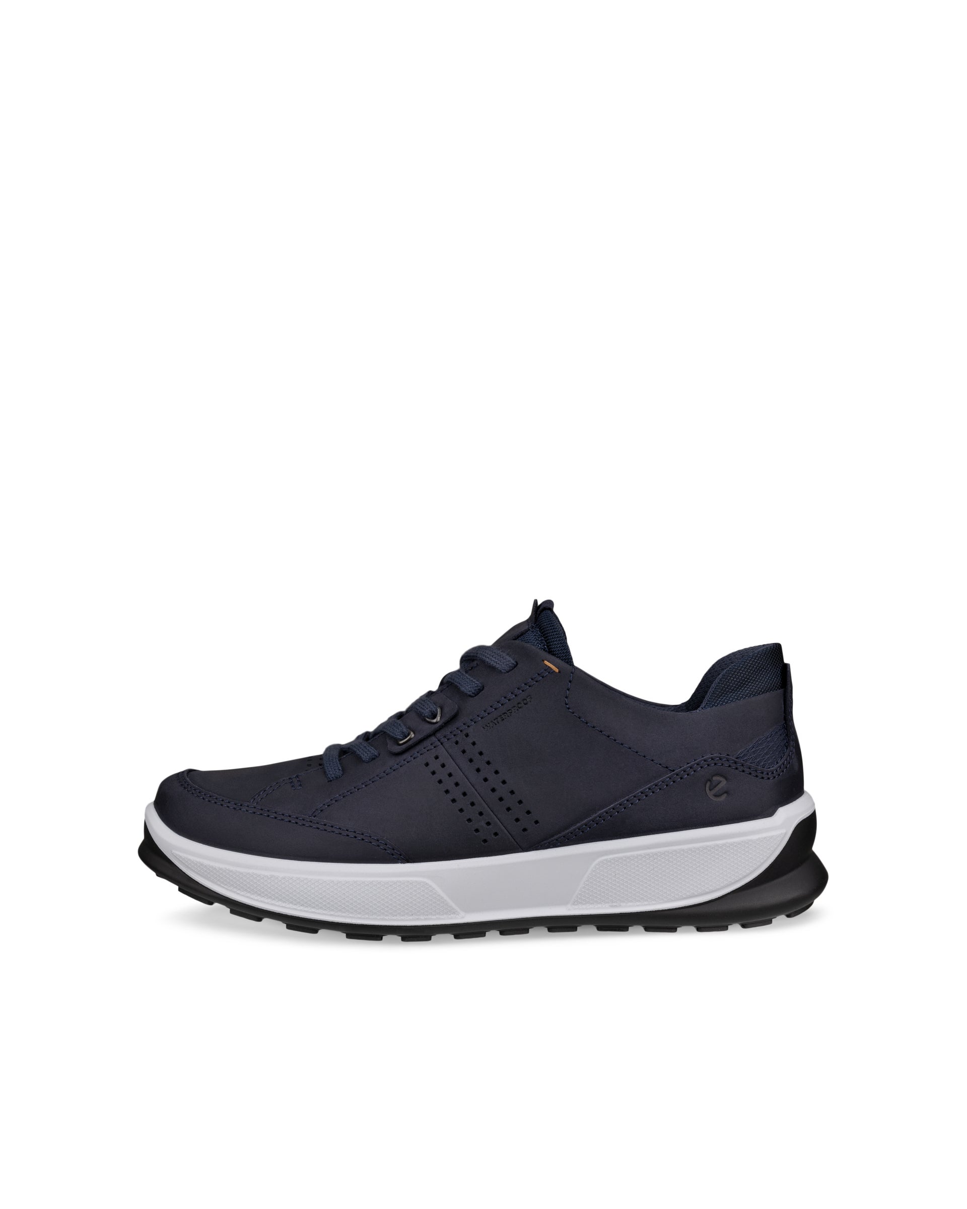 ECCO® Byway 2.0 chaussures imperméable en nubuck pour homme - Bleu - Outside