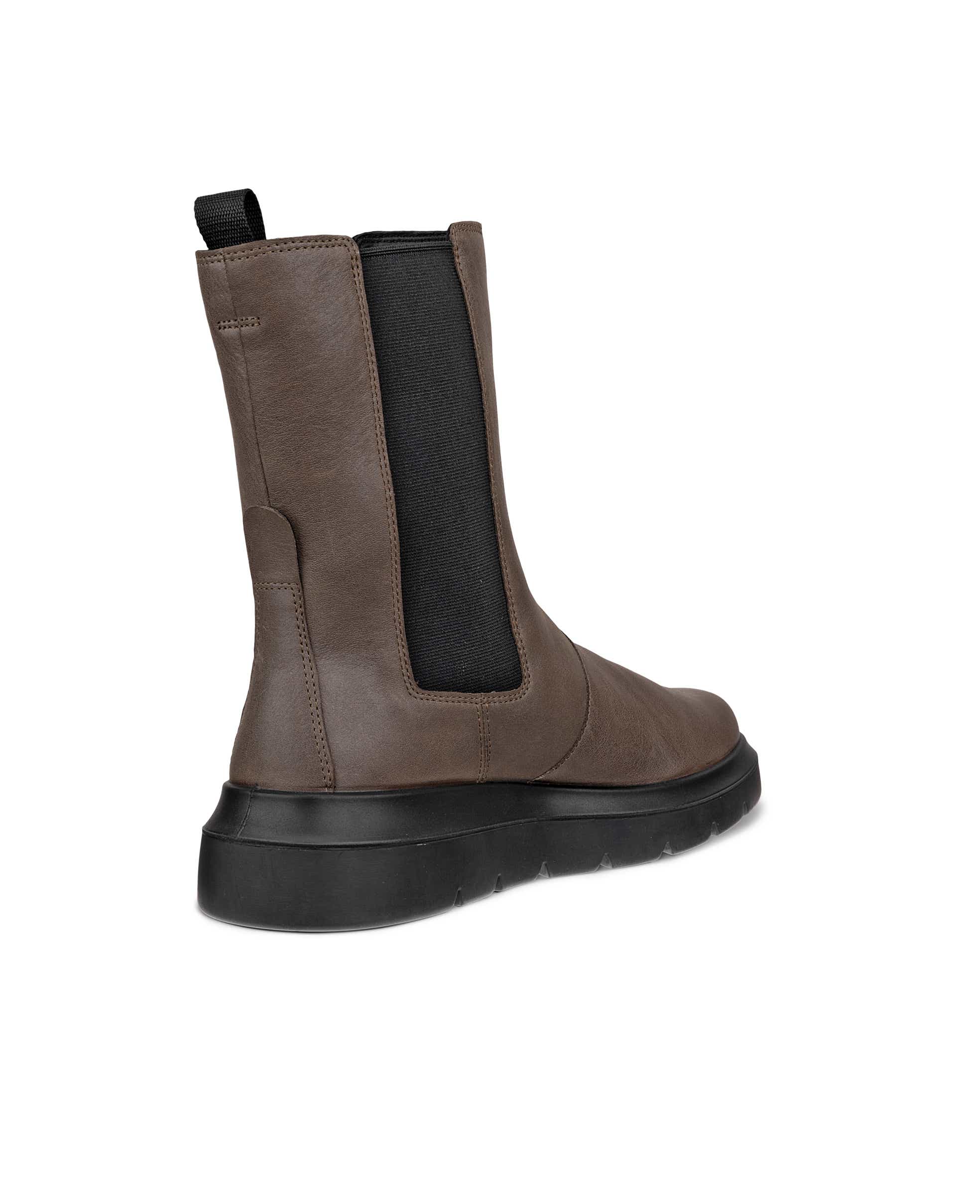 ECCO® NOUVELLE botte Chelsea en nubuck pour femme - Gris - Back