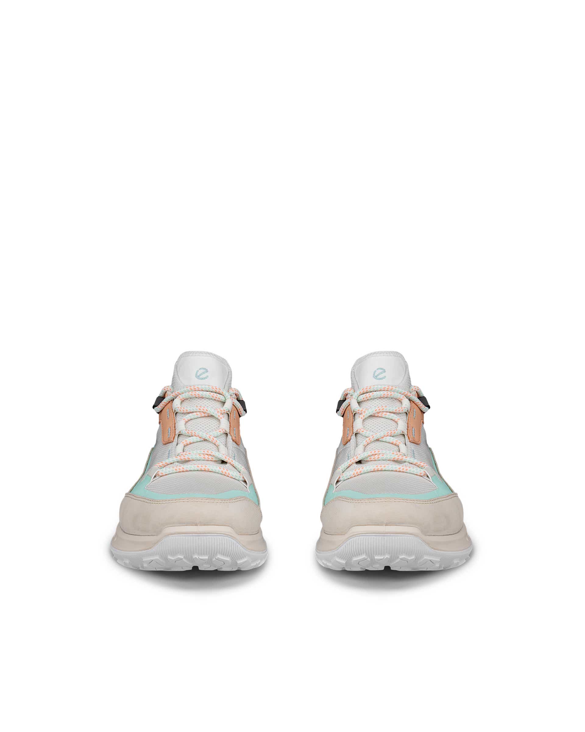 ECCO® ULT-TRN Damen Wasserdichte Trekkingschuhe aus Nubukleder - Weiß - Front pair