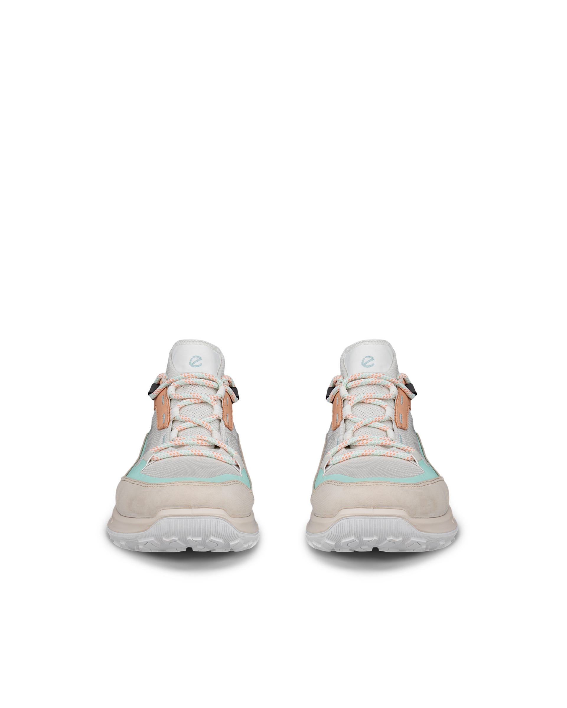 ECCO® ULT-TRN Damen Wasserdichte Trekkingschuhe aus Nubukleder - Weiß - Front pair