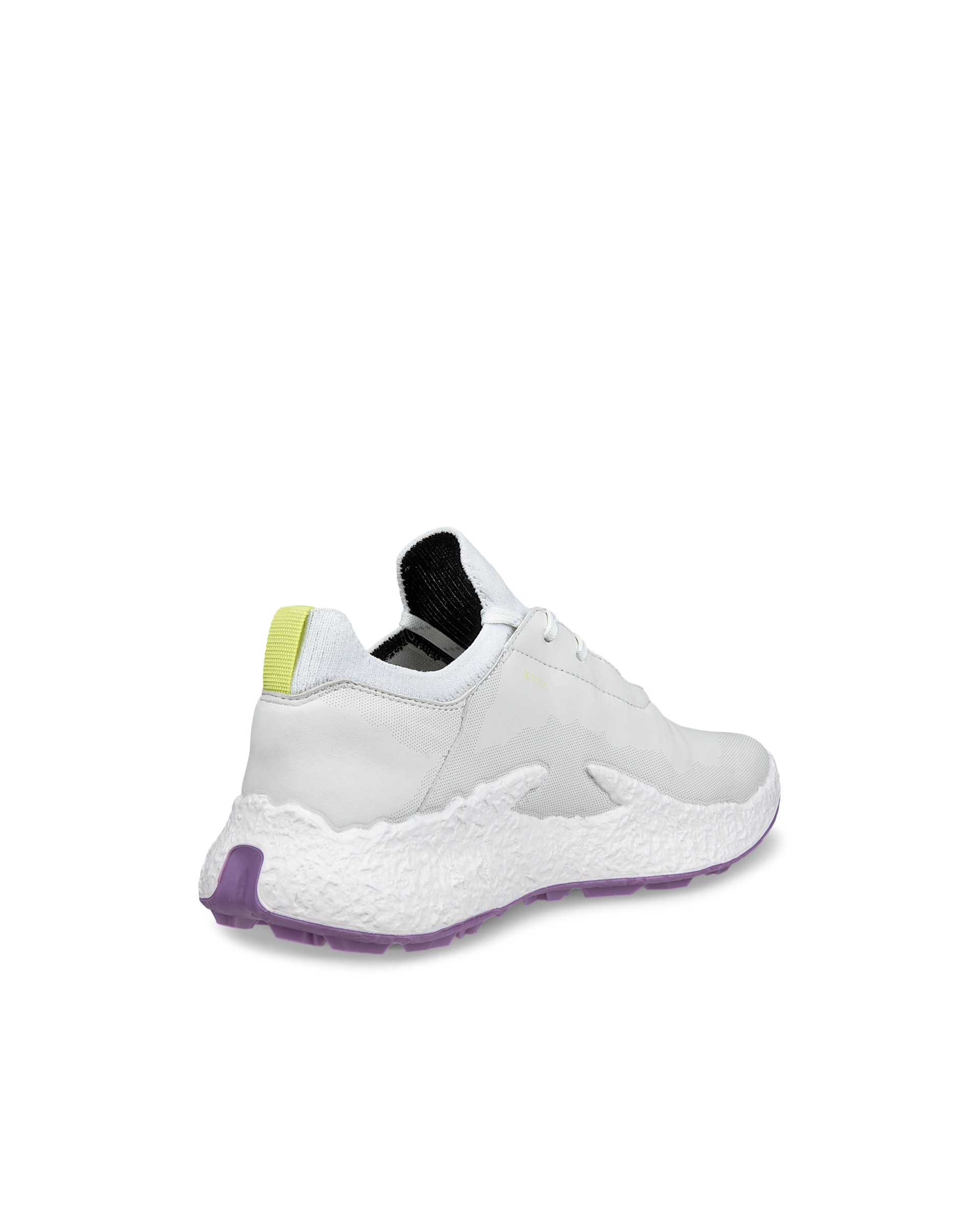 Women's ECCO® Golf Biom H5 Leather Waterproof Golf Shoe - White - Back