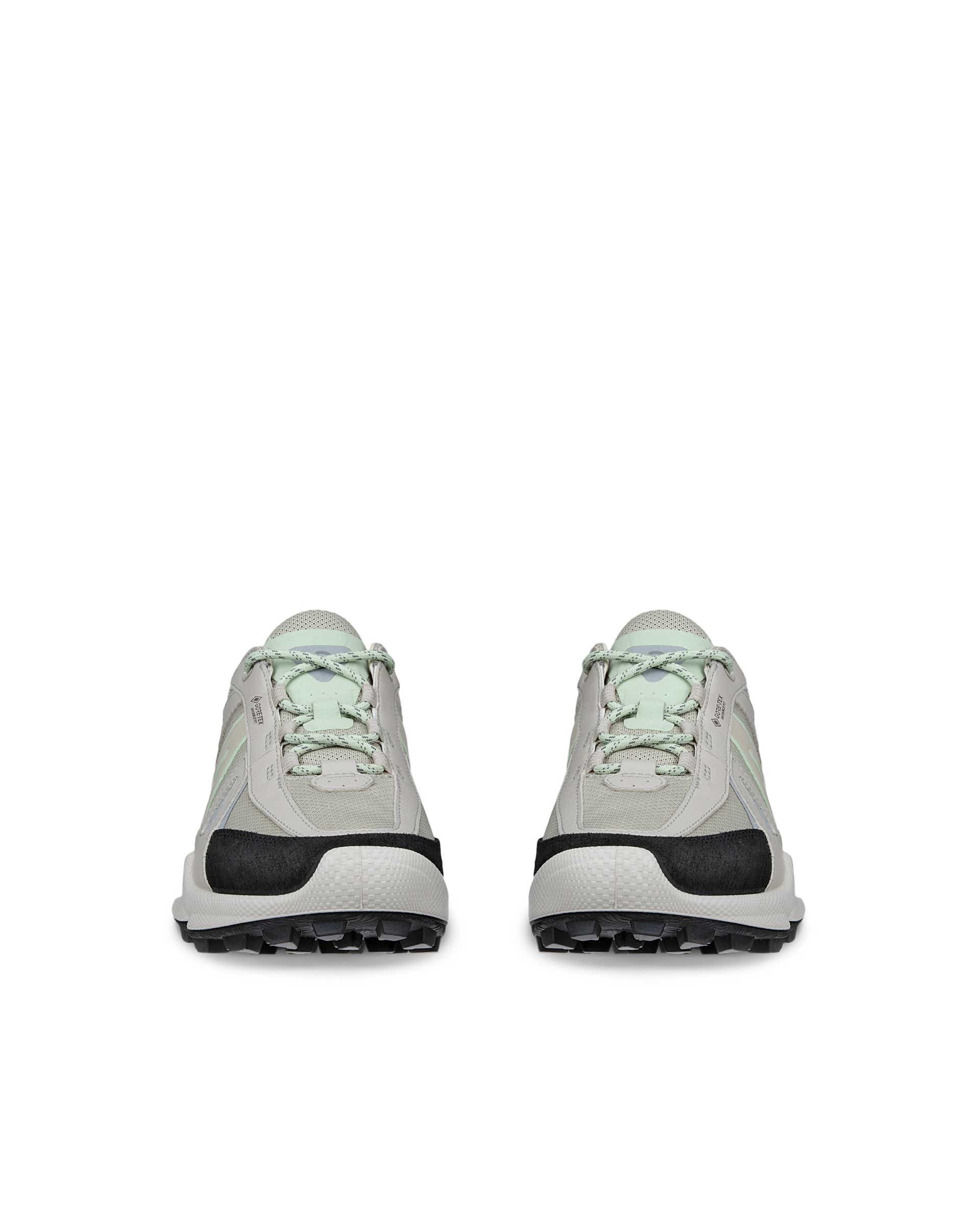 Women's ECCO® Biom C-Trail Textile Gore-Tex Sneaker - Gray - Front pair