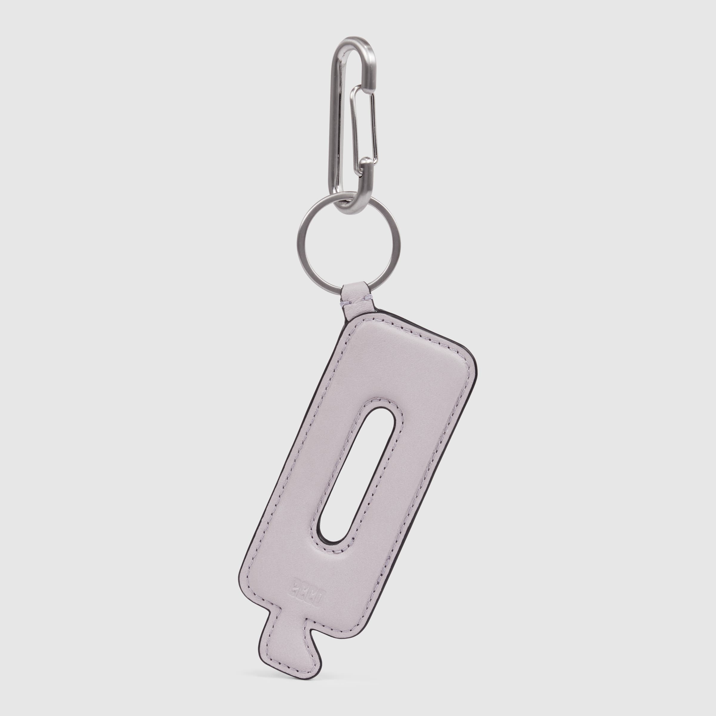 ECCO® E Padded 'Q' Leather Charm - Purple - Main