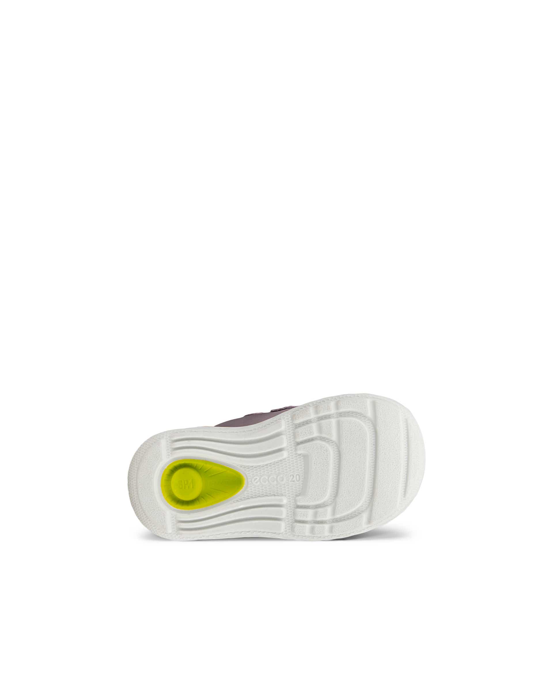 ECCO® SP.1 Lite Infant baskets en cuir à scratch pour enfant - Rose - Sole