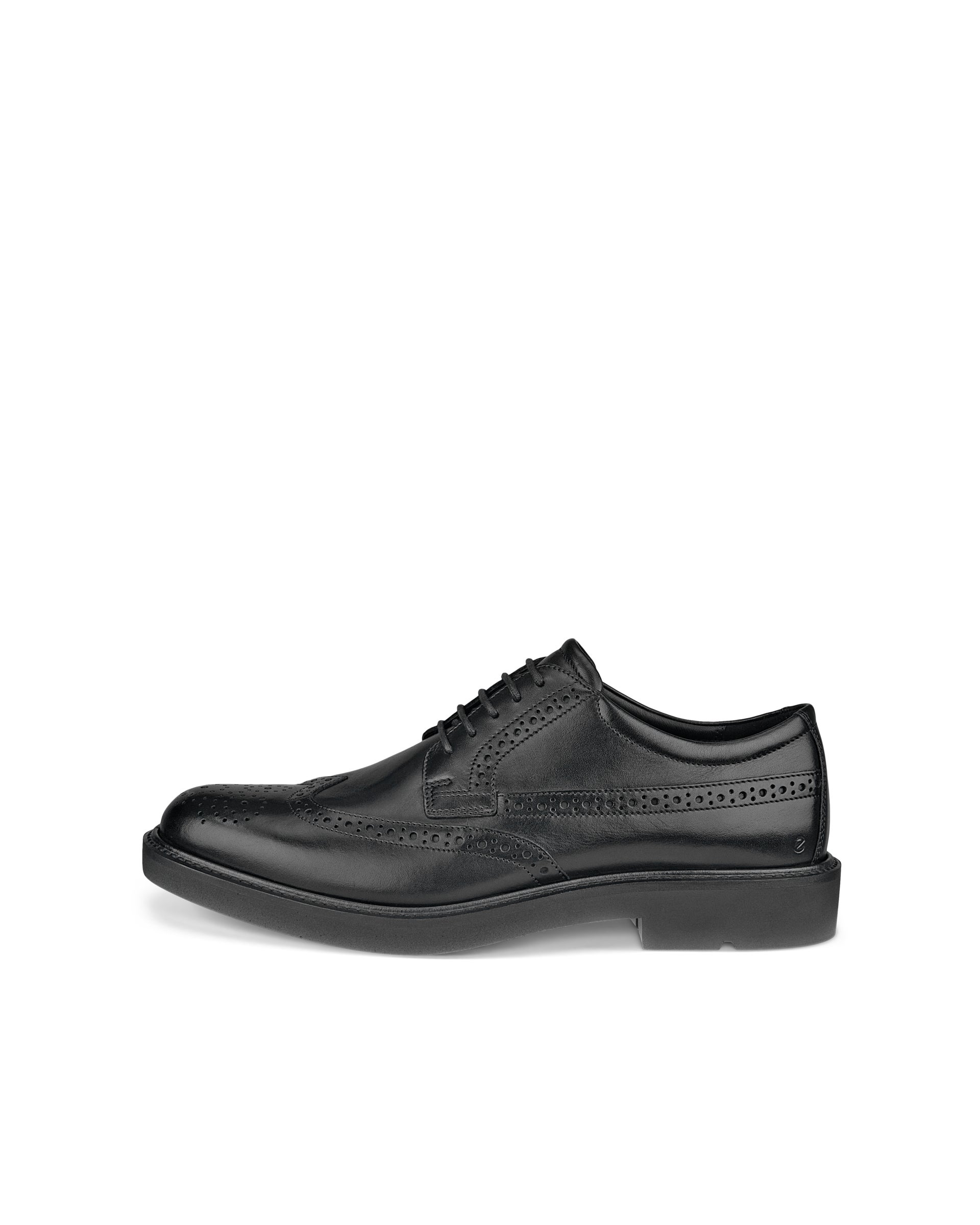ECCO® Metropole London férfi bőr brogue cipő - Fekete - Outside