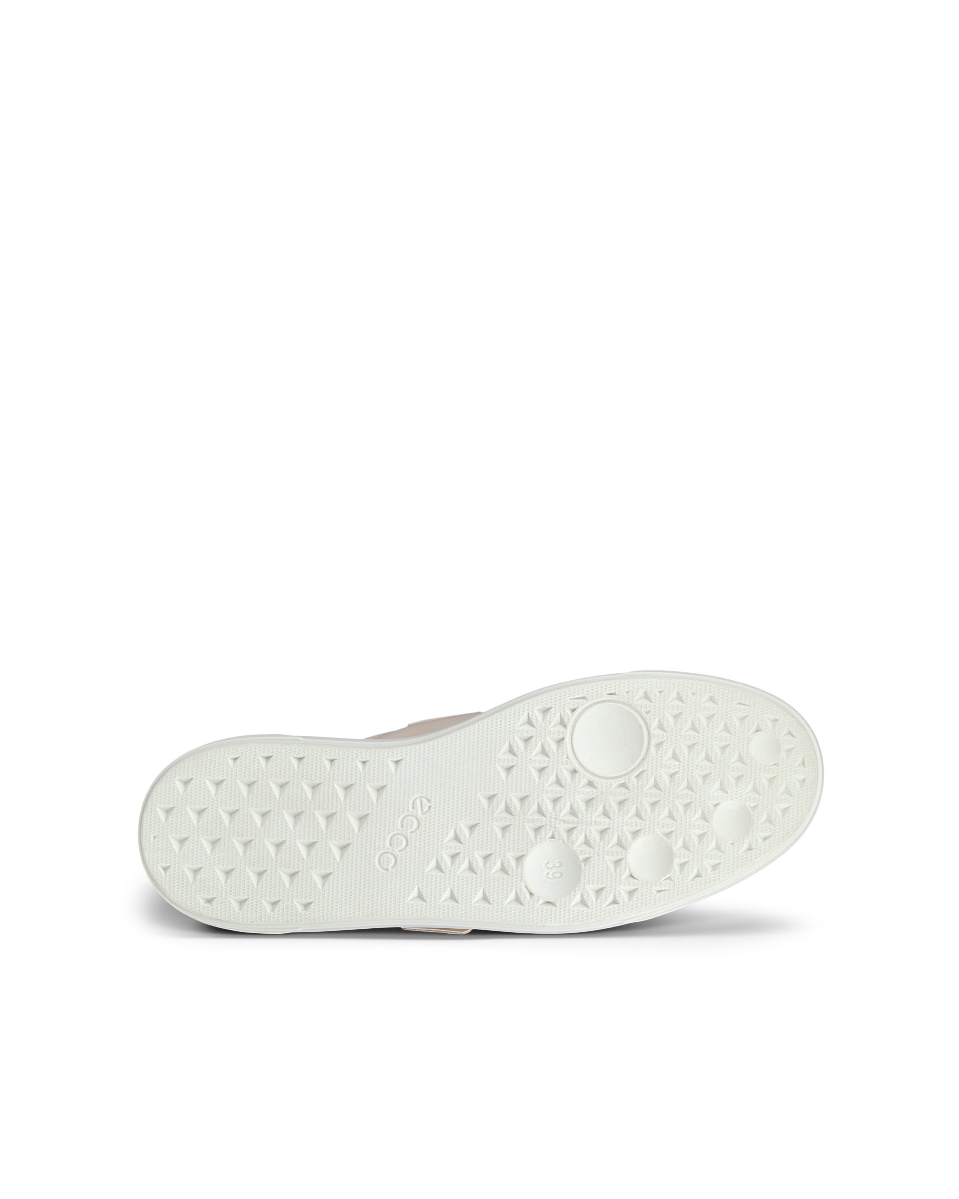 ECCO Street Platform ウィメンズ レザースニーカー - ベージュ - Sole