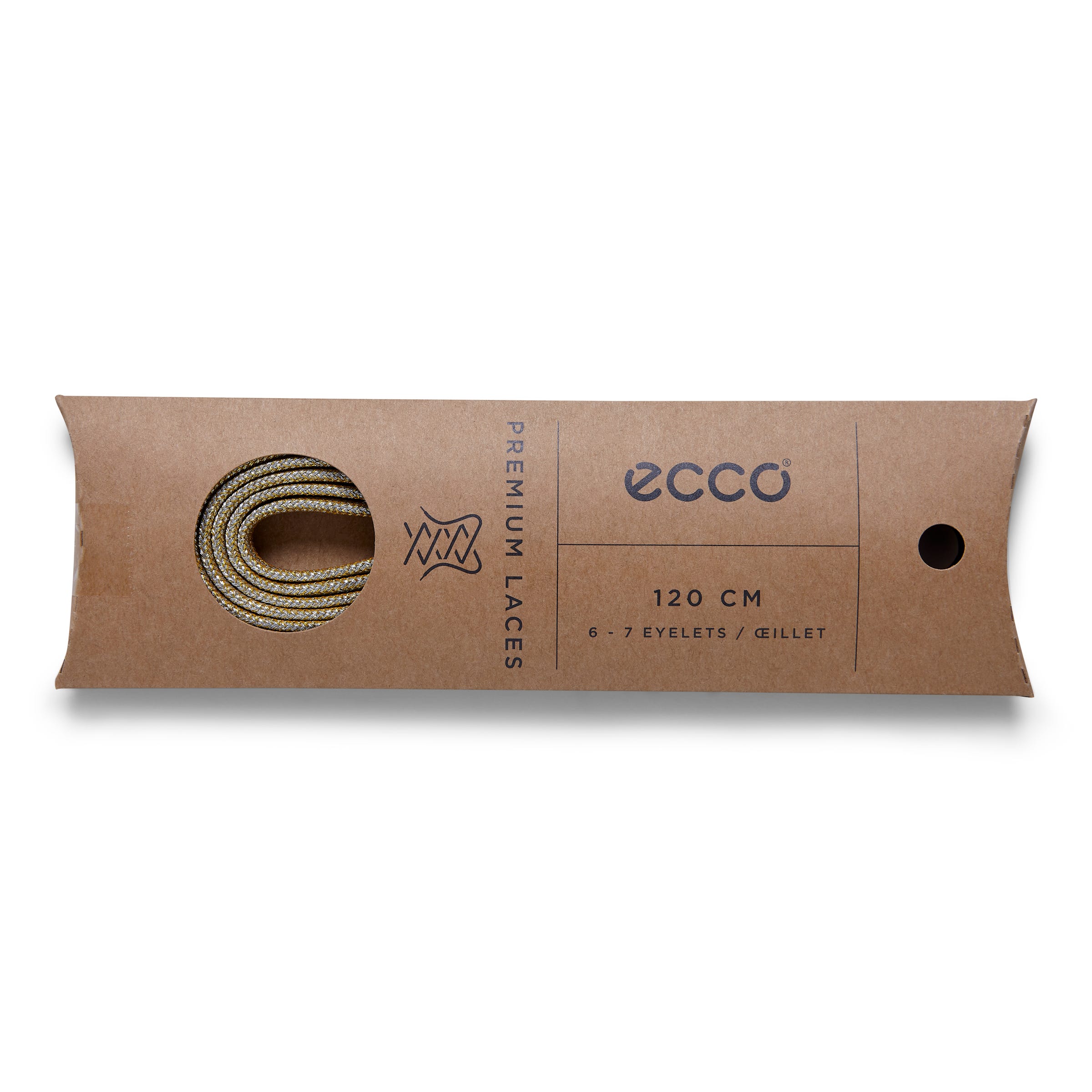 Women's ECCO® Metalic Flat Laces - Metallics - Detail-1