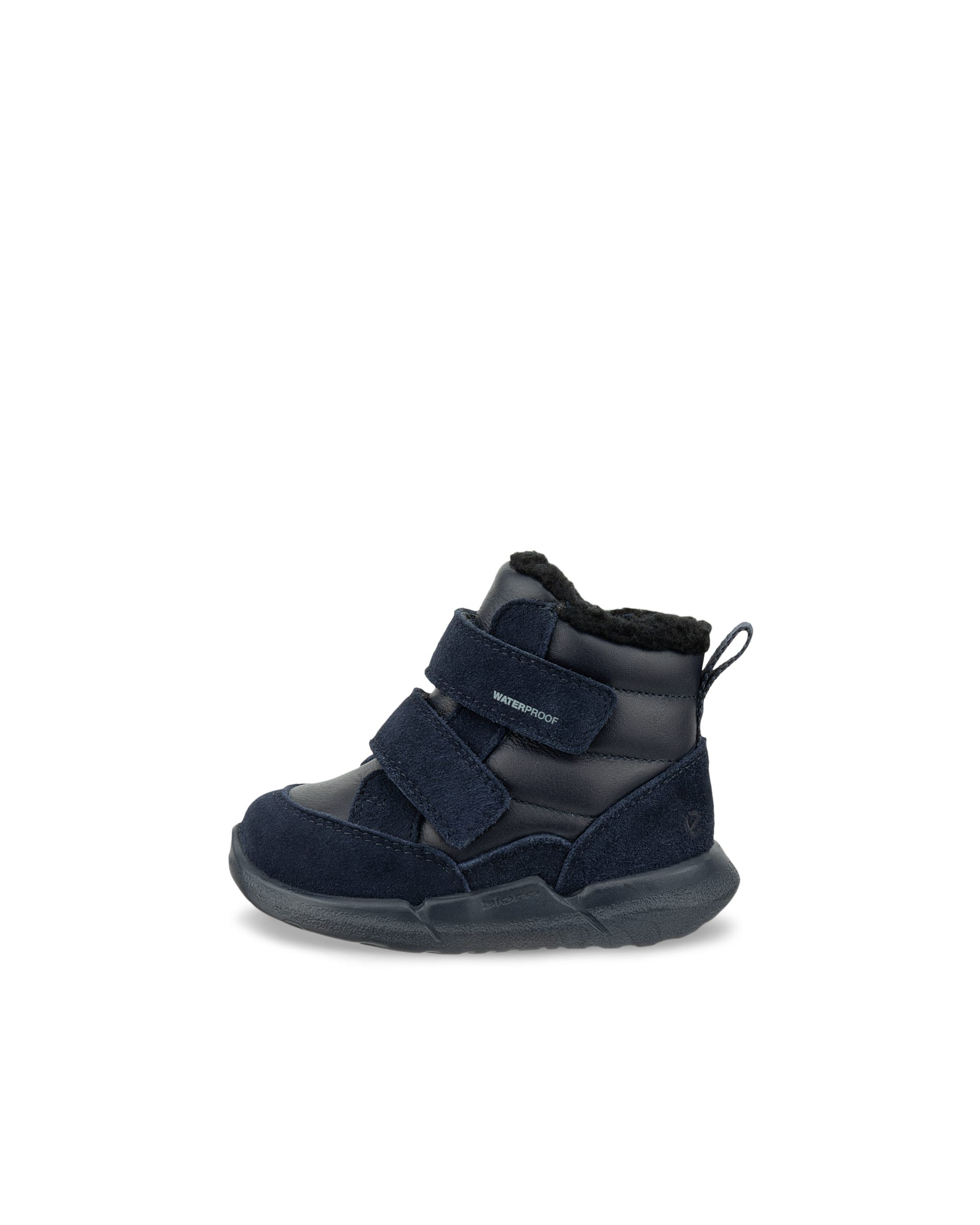 ECCO® BIOM 2.2 INFANT bottes d'hiver imperméable en daim pour enfant - Bleu - Outside